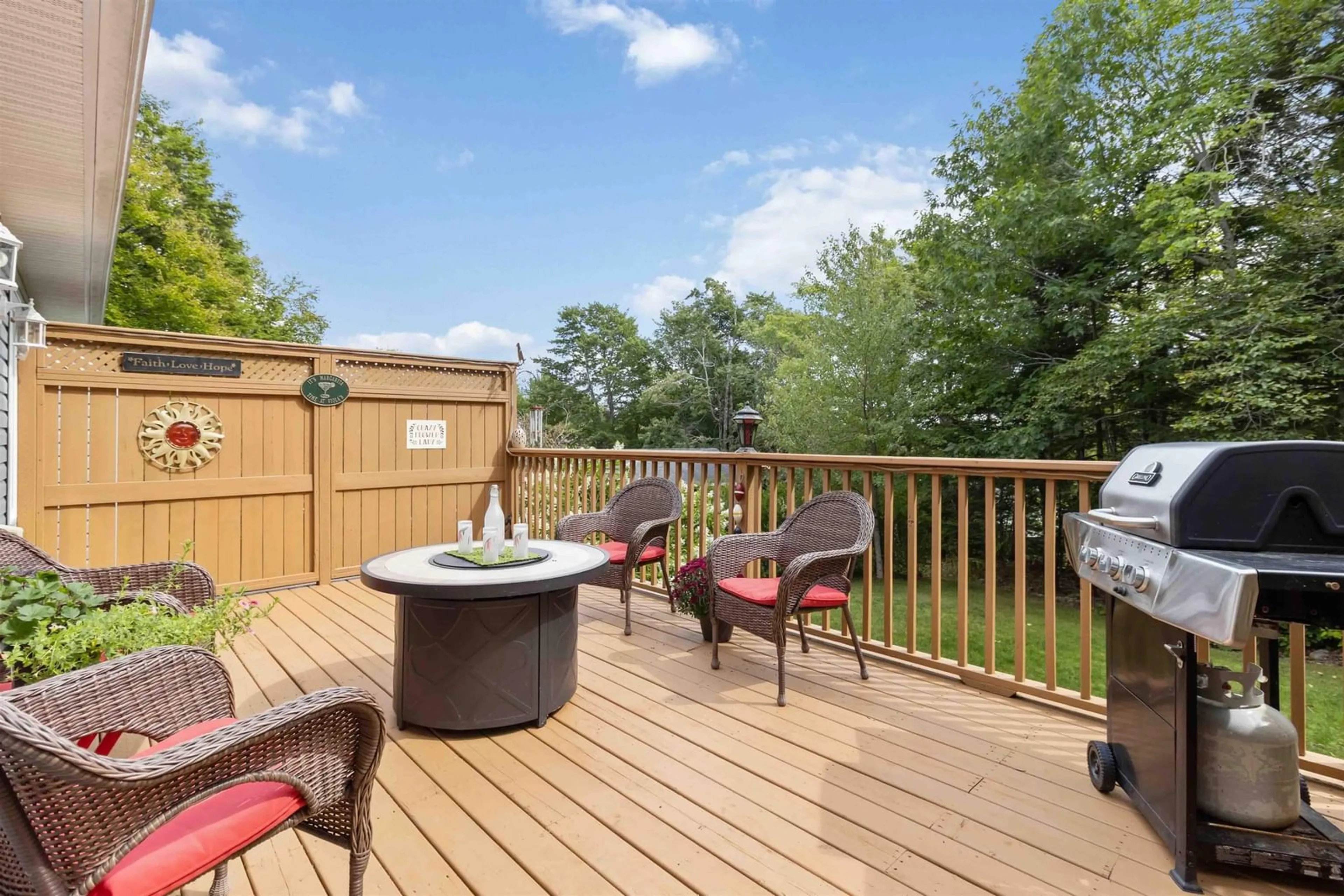 Patio, water/lake/river/ocean view for 6 Carrie Cres, Beaver Bank Nova Scotia B4G 1B2