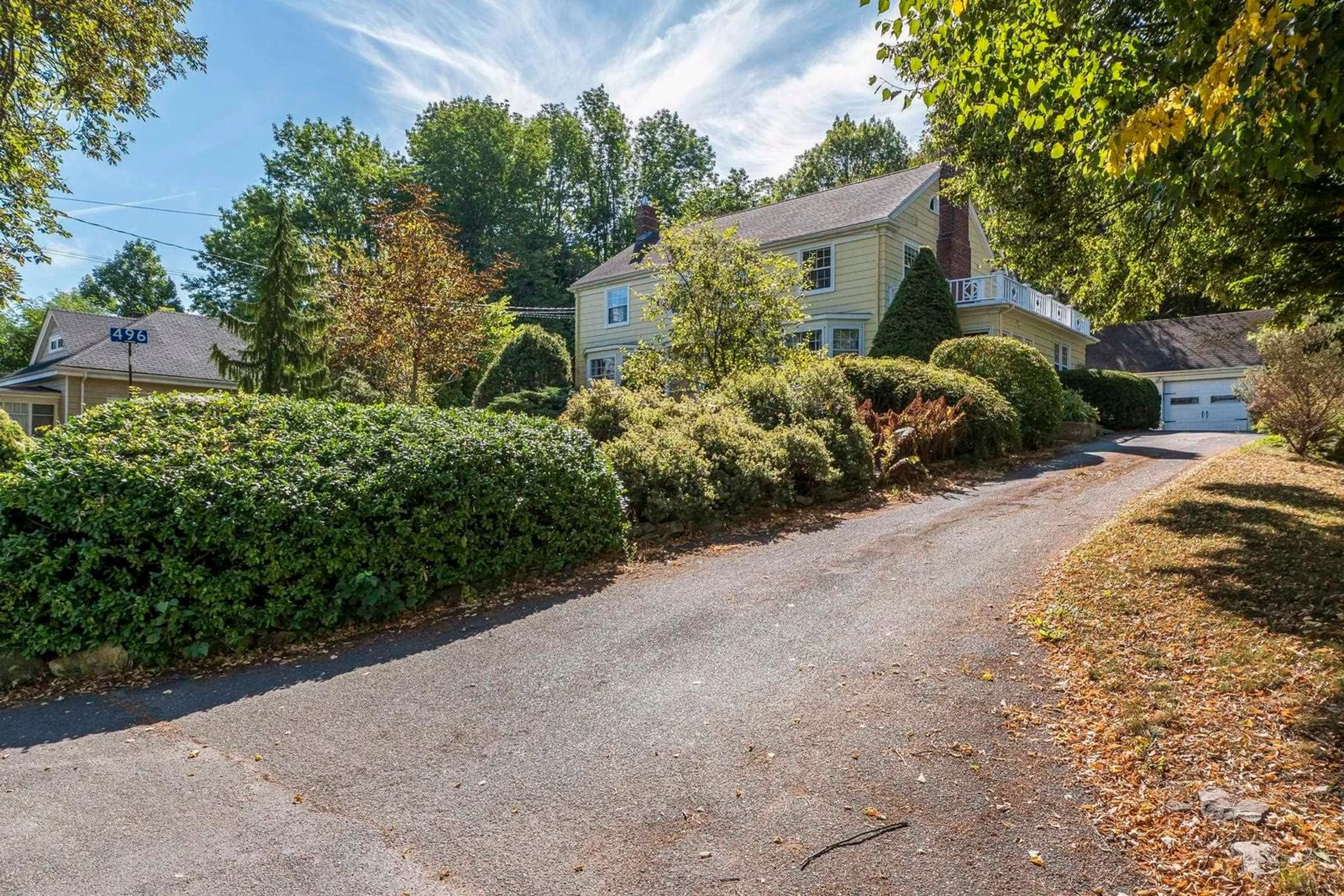 A pic from outside/outdoor area/front of a property/back of a property/a pic from drone, street for 496 Albert St, Windsor Nova Scotia B0N 2T0