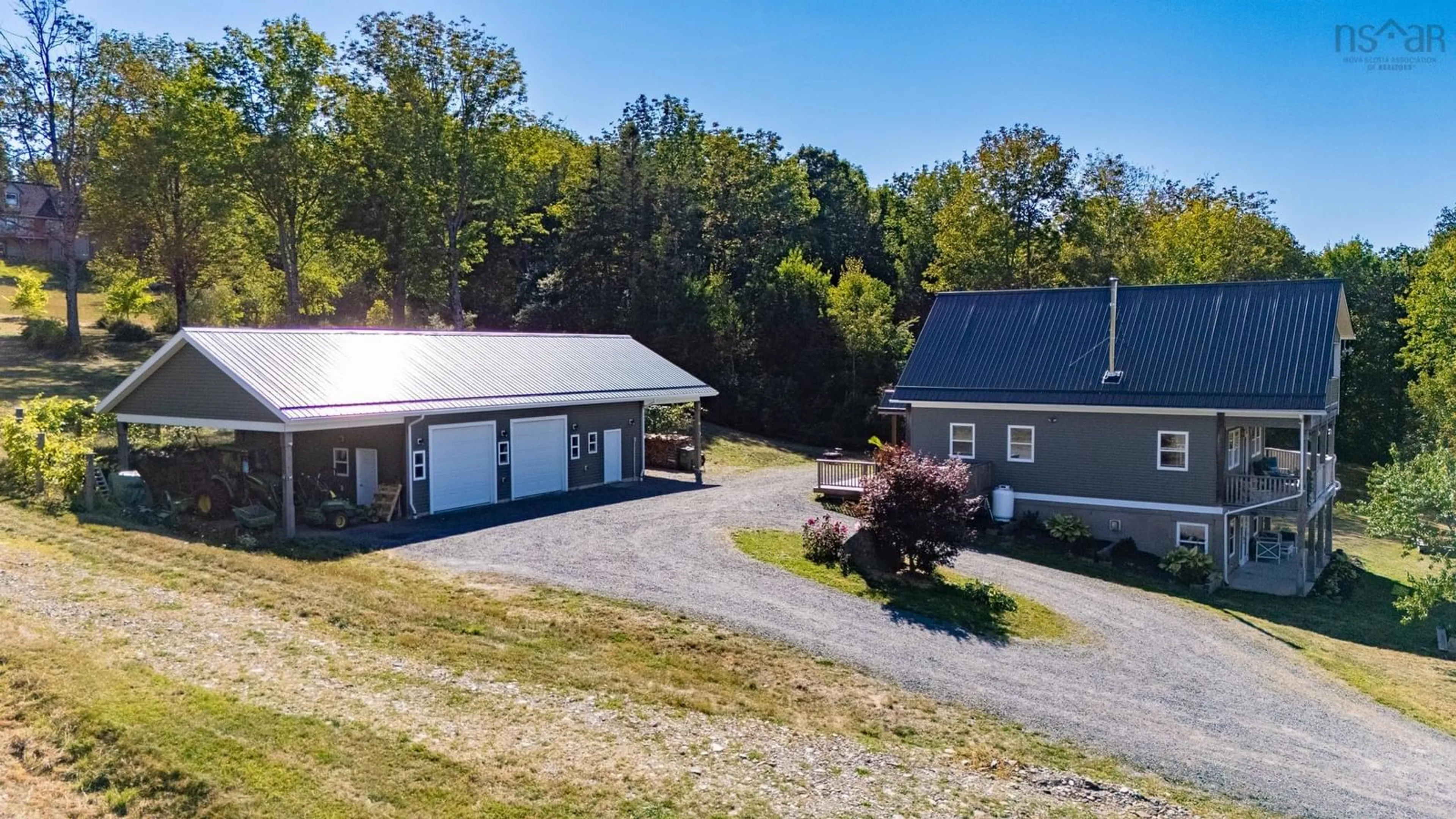 A pic from outside/outdoor area/front of a property/back of a property/a pic from drone, unknown for 280 Welch Rd, Forest Hill Nova Scotia B4P 2R1