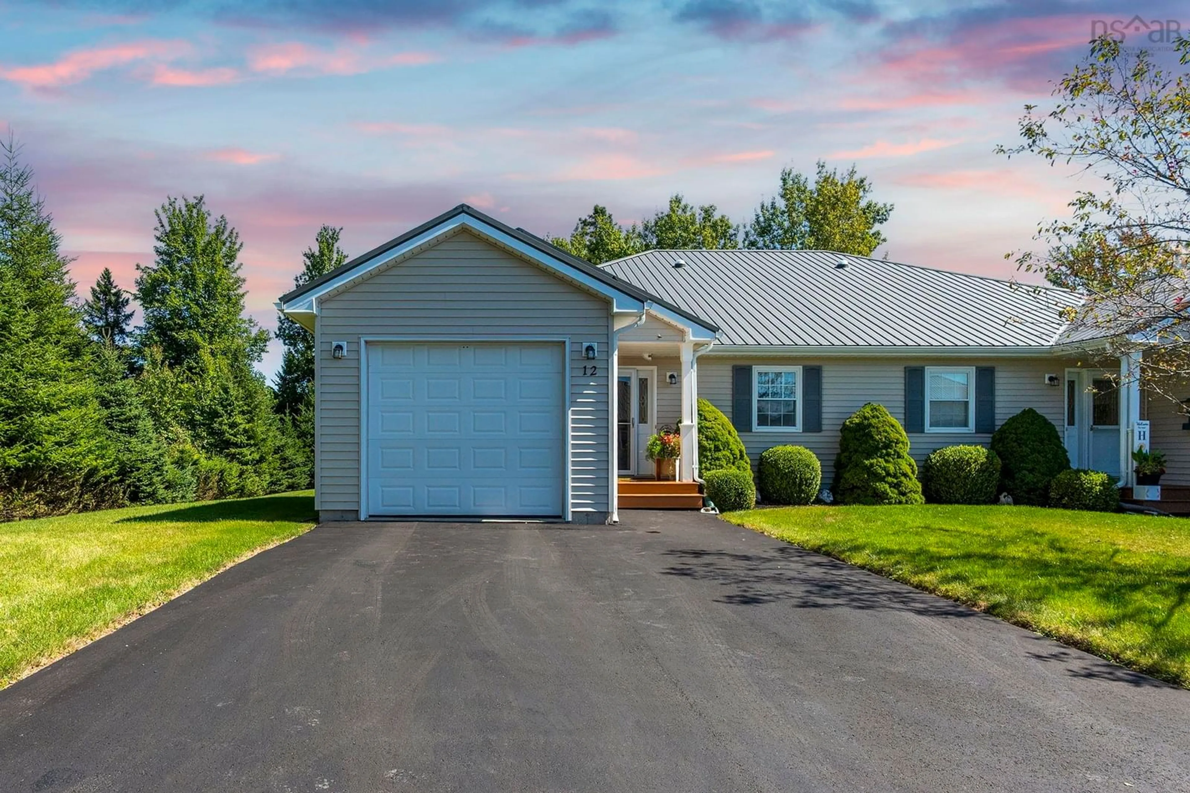 Home with vinyl exterior material, street for 12 Chelsea Crt #4a, Bible Hill Nova Scotia B2N 0A3