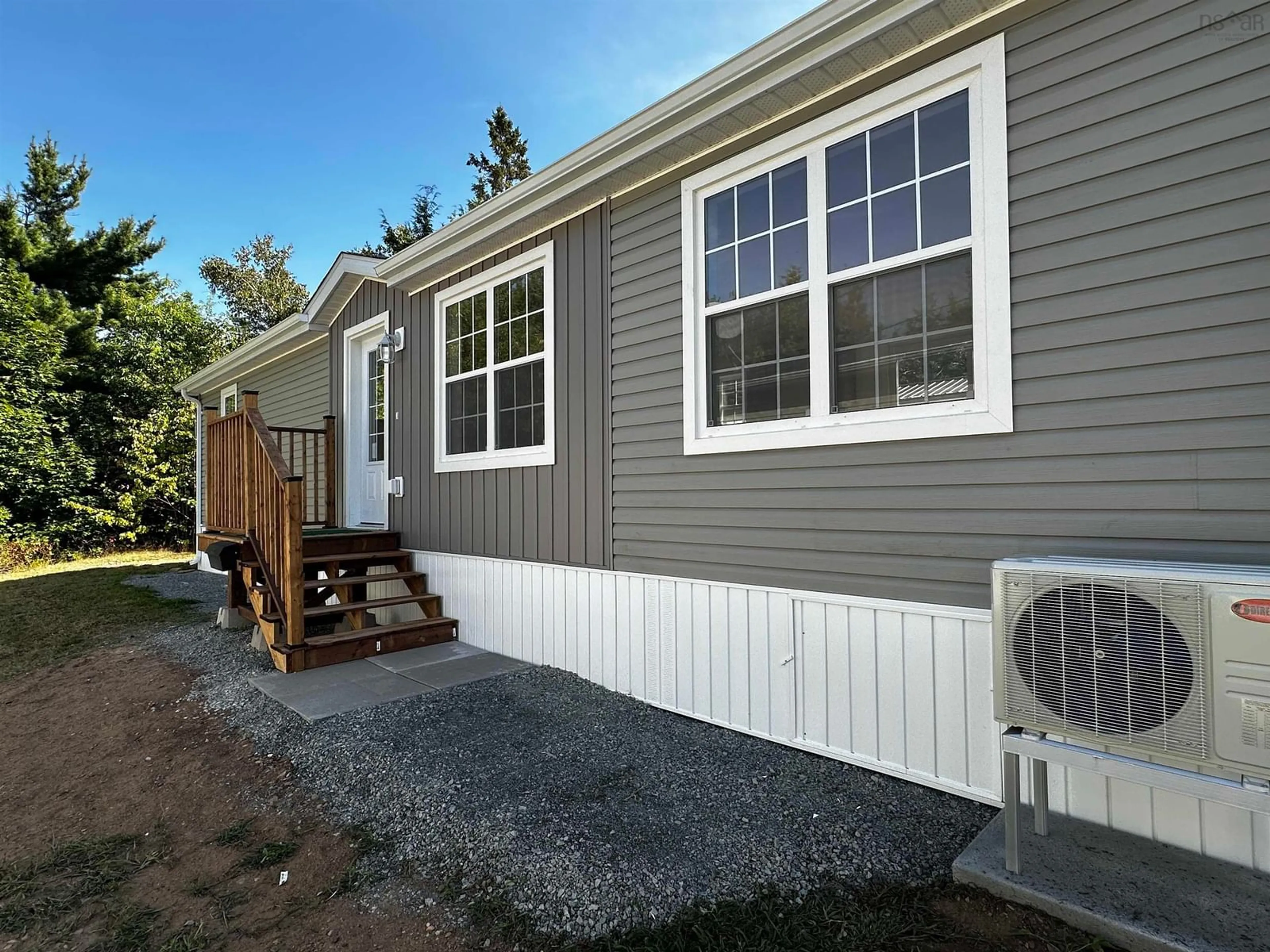 Home with vinyl exterior material, street for 84 Homco Dr, New Minas Nova Scotia B4N 3Y5