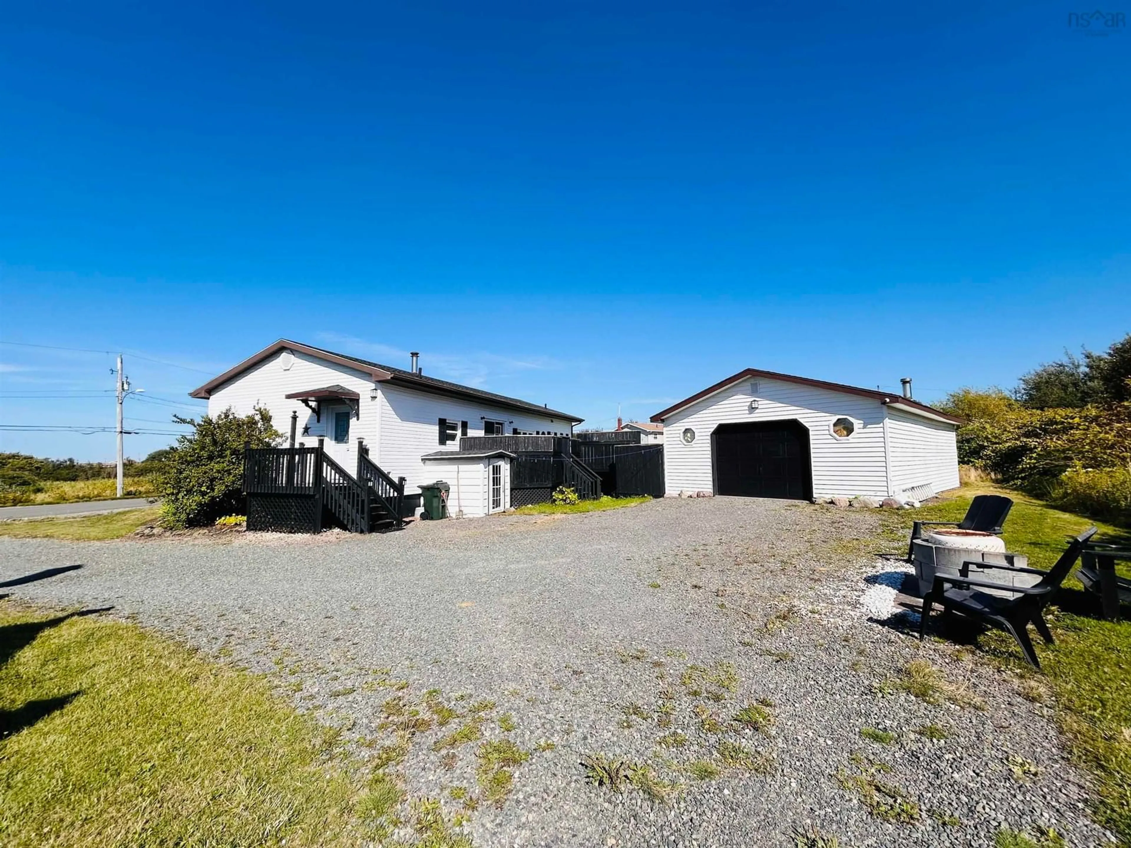 A pic from outside/outdoor area/front of a property/back of a property/a pic from drone, unknown for 88 Reservior Ave., Glace Bay Nova Scotia B1A 4M4