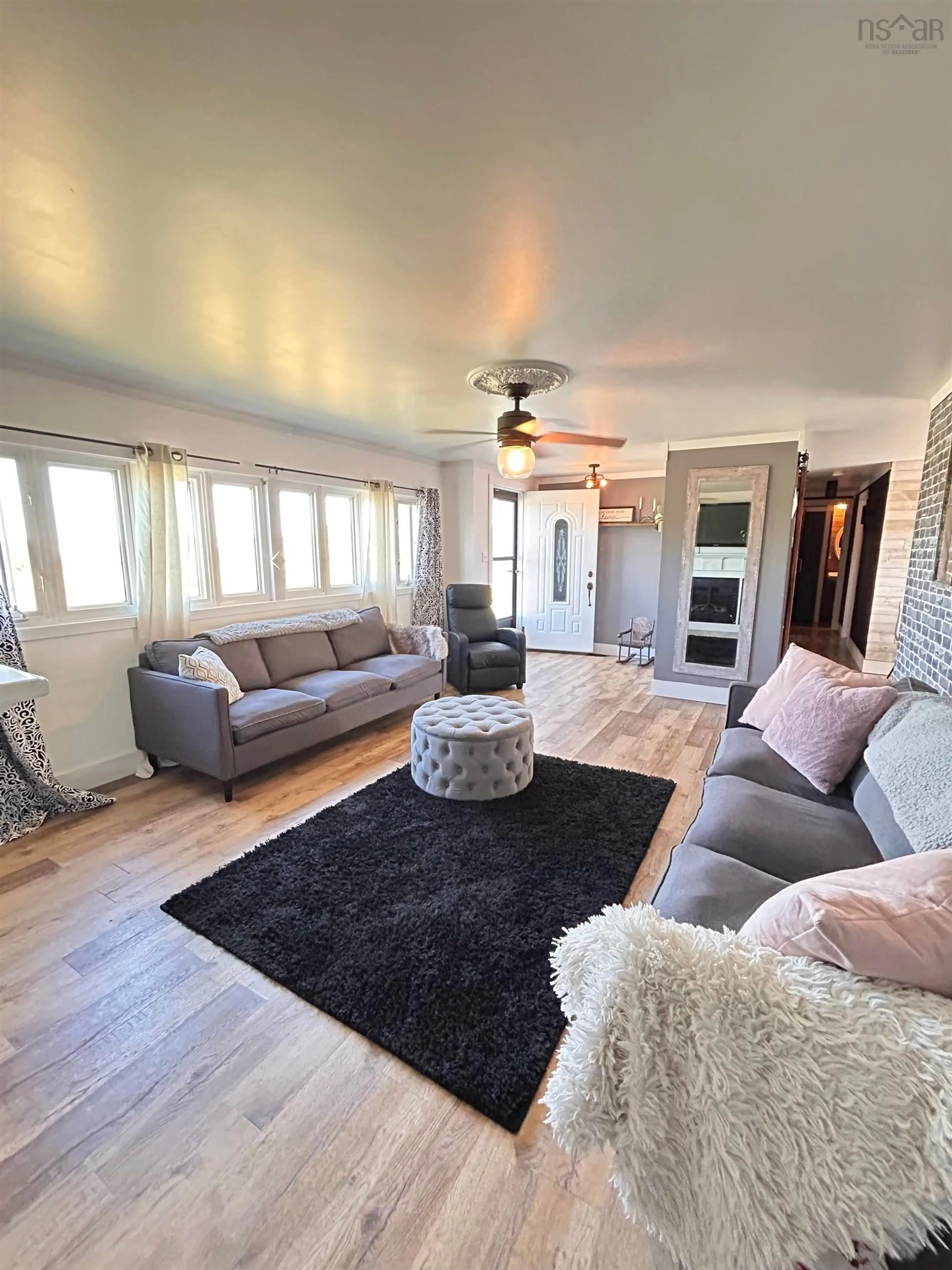 Living room with furniture, unknown for 88 Reservior Ave., Glace Bay Nova Scotia B1A 4M4