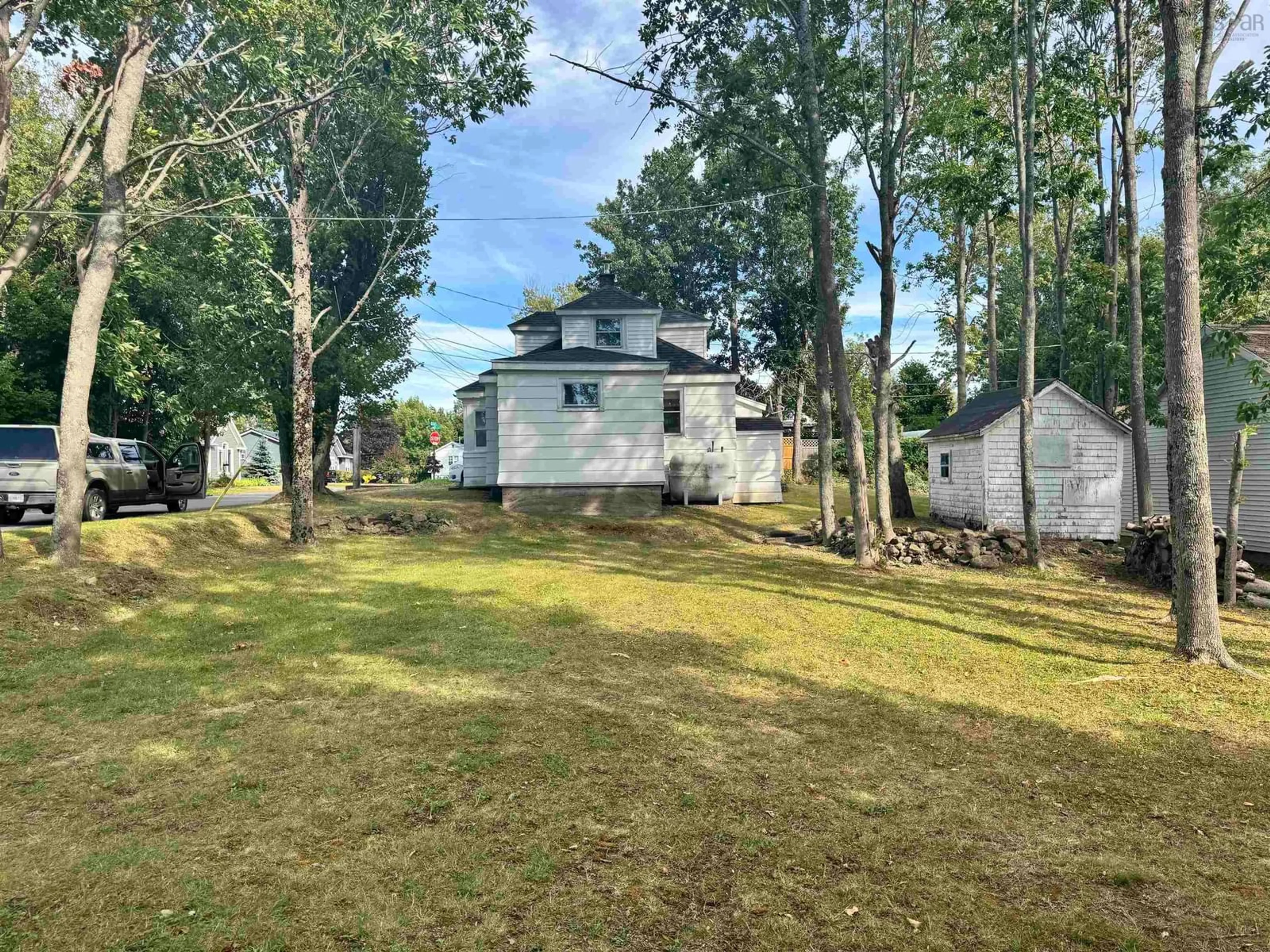 A pic from outside/outdoor area/front of a property/back of a property/a pic from drone, street for 6 Strickland Ave, Trenton Nova Scotia B0K 1X0
