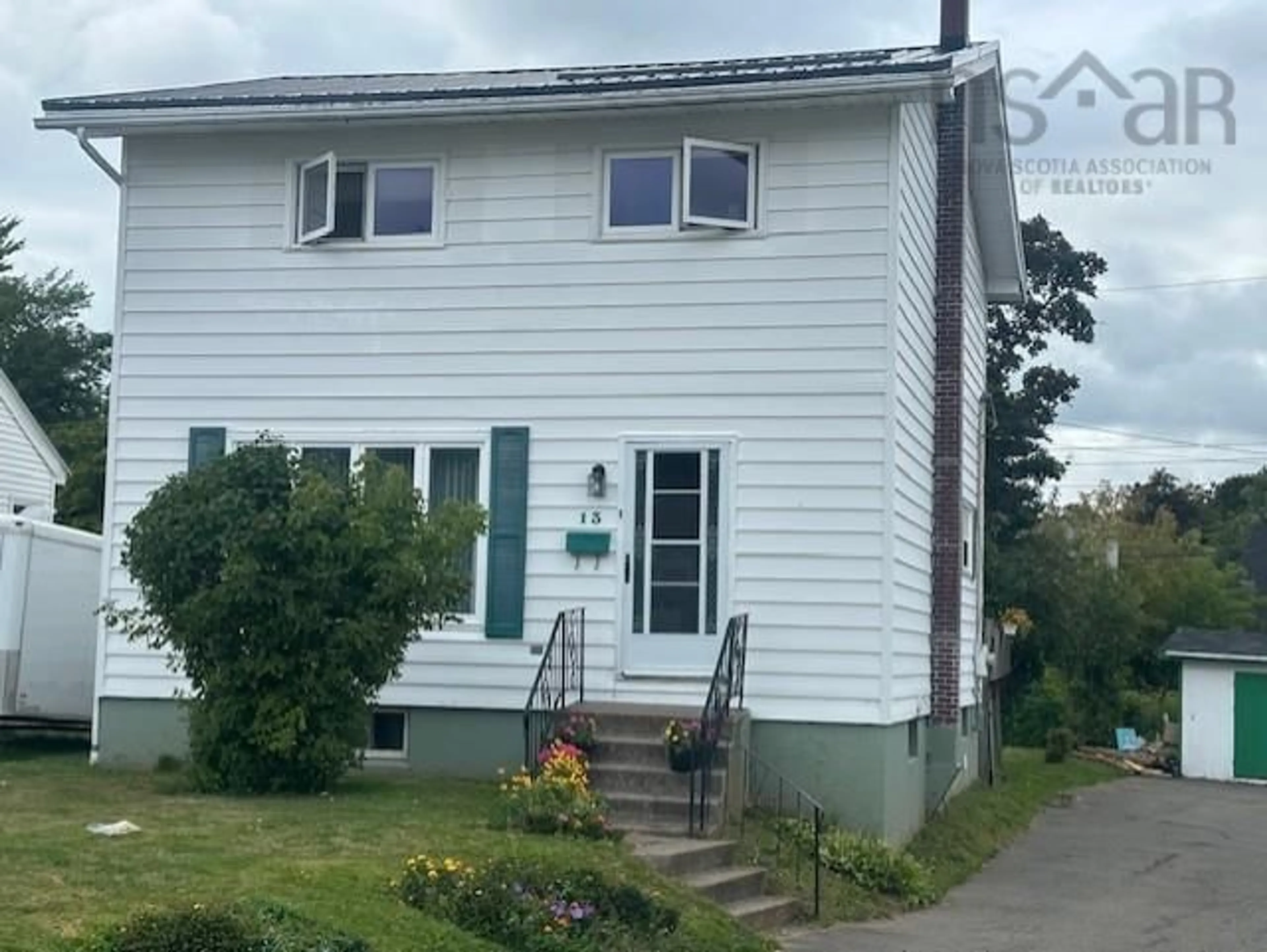 Home with vinyl exterior material, street for 13 Highland Dr, New Glasgow Nova Scotia B2H 4C3