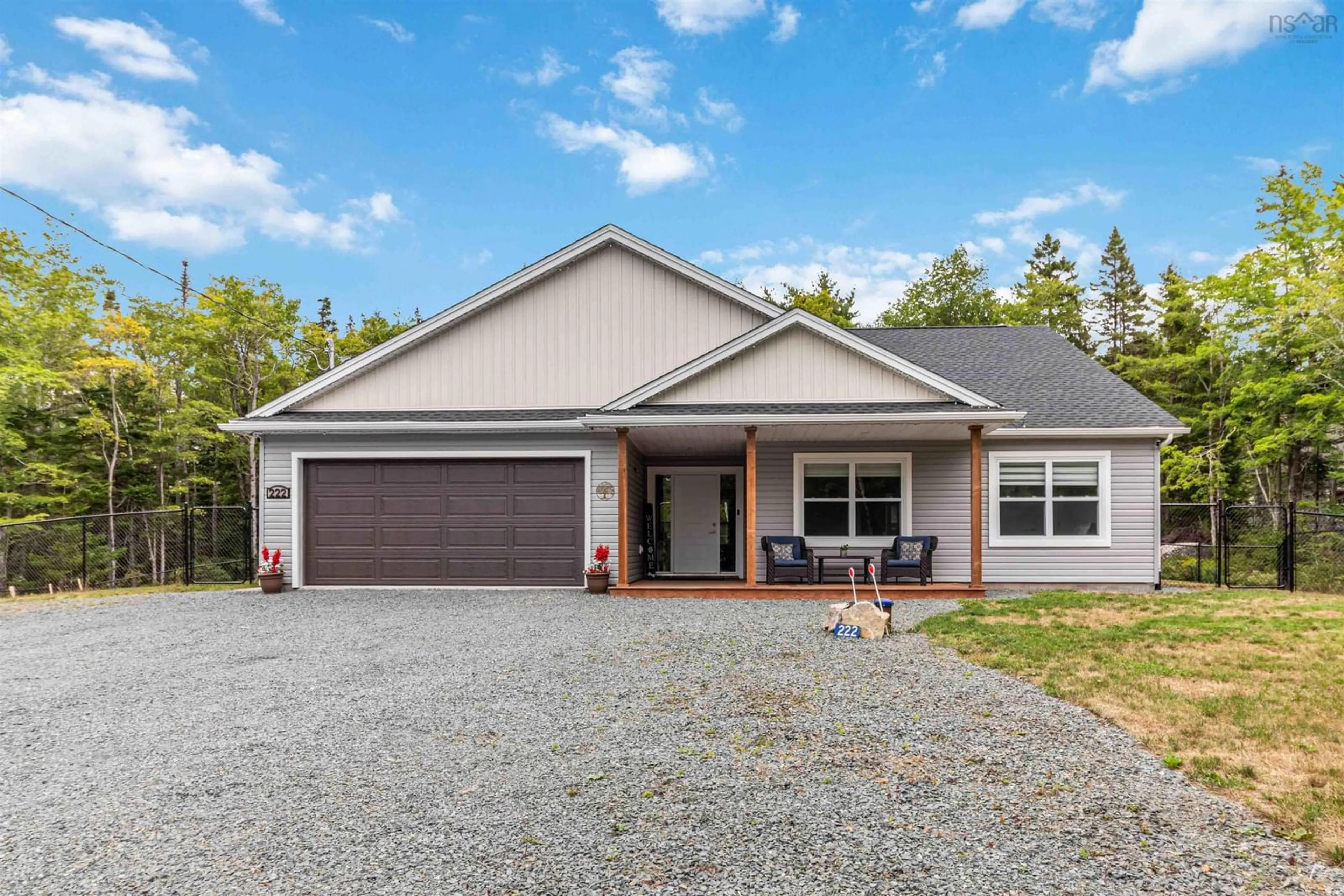 Home with vinyl exterior material, street for 222 Janda Cres, Tantallon Nova Scotia B3Z 4R8