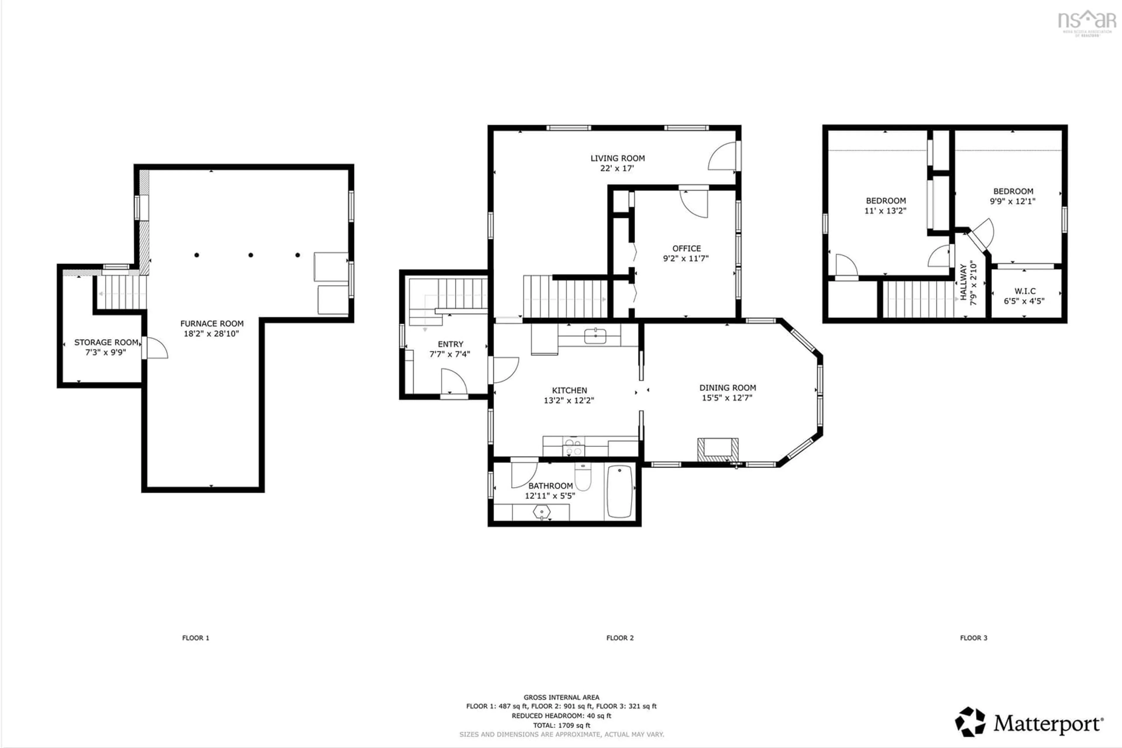 Floor plan for 18 Mechanic St, Springhill Nova Scotia B0M 1X0
