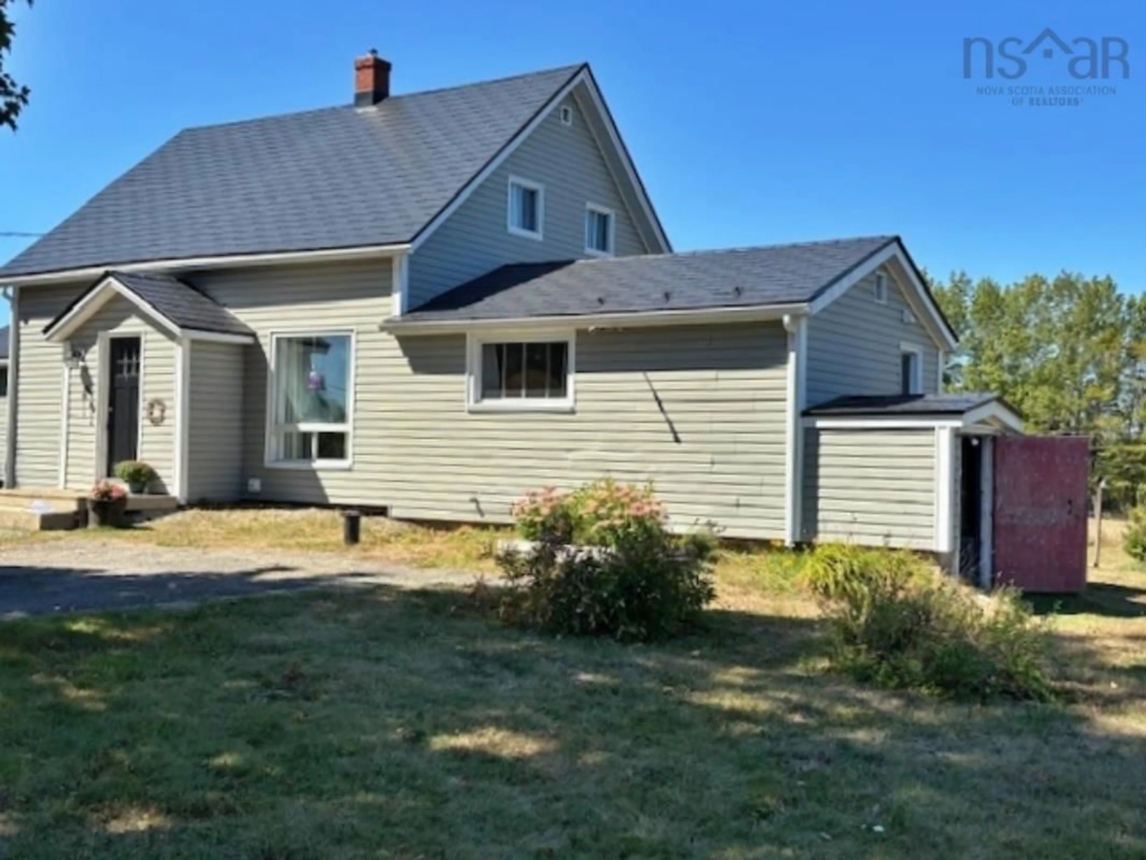 A pic from outside/outdoor area/front of a property/back of a property/a pic from drone, street for 750 Highway 210, Waterloo Nova Scotia B4V 8J5