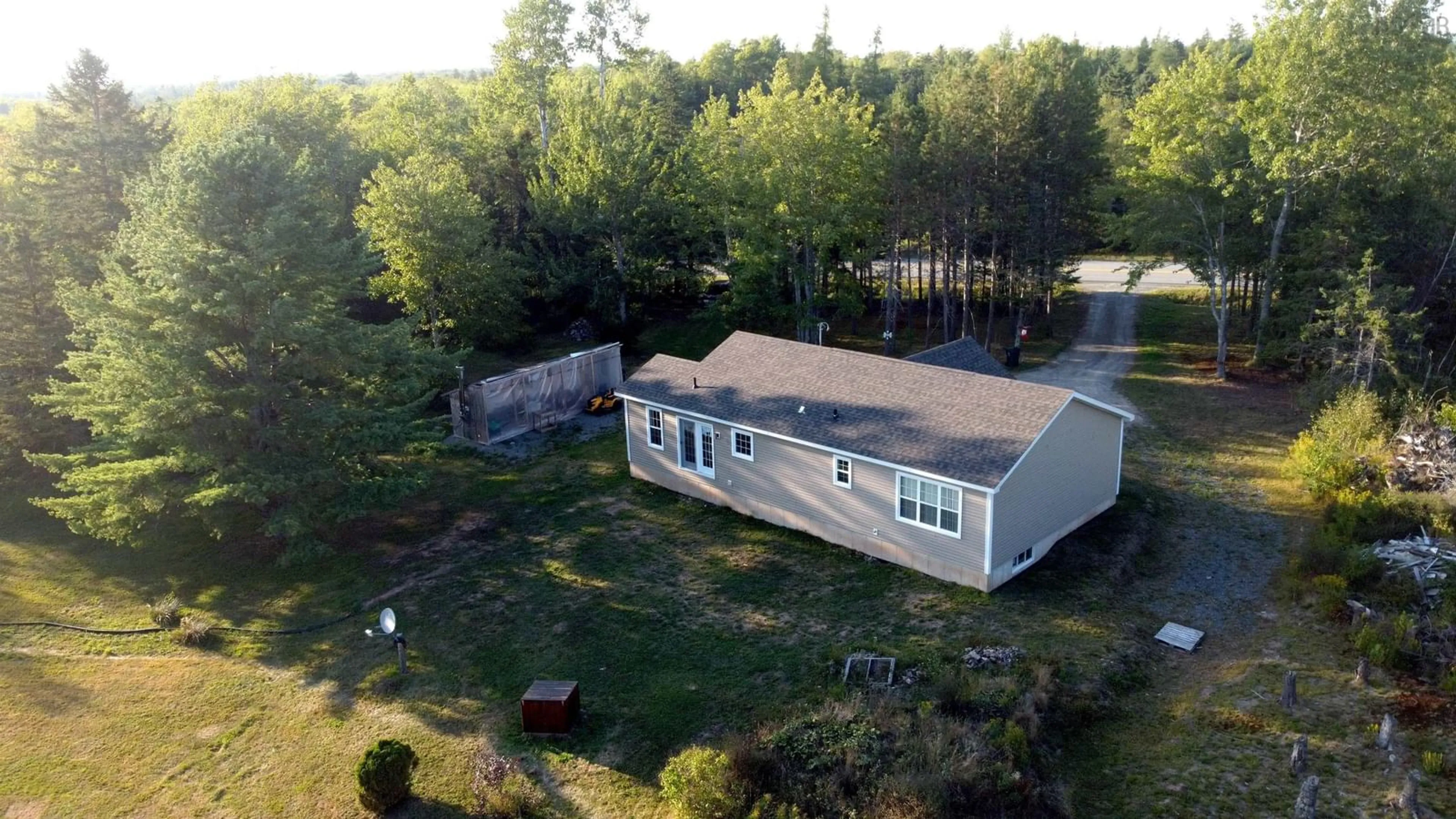 A pic from outside/outdoor area/front of a property/back of a property/a pic from drone, unknown for 2444 Indian School Rd Rd, Macphees Corner Nova Scotia B0N 2H0