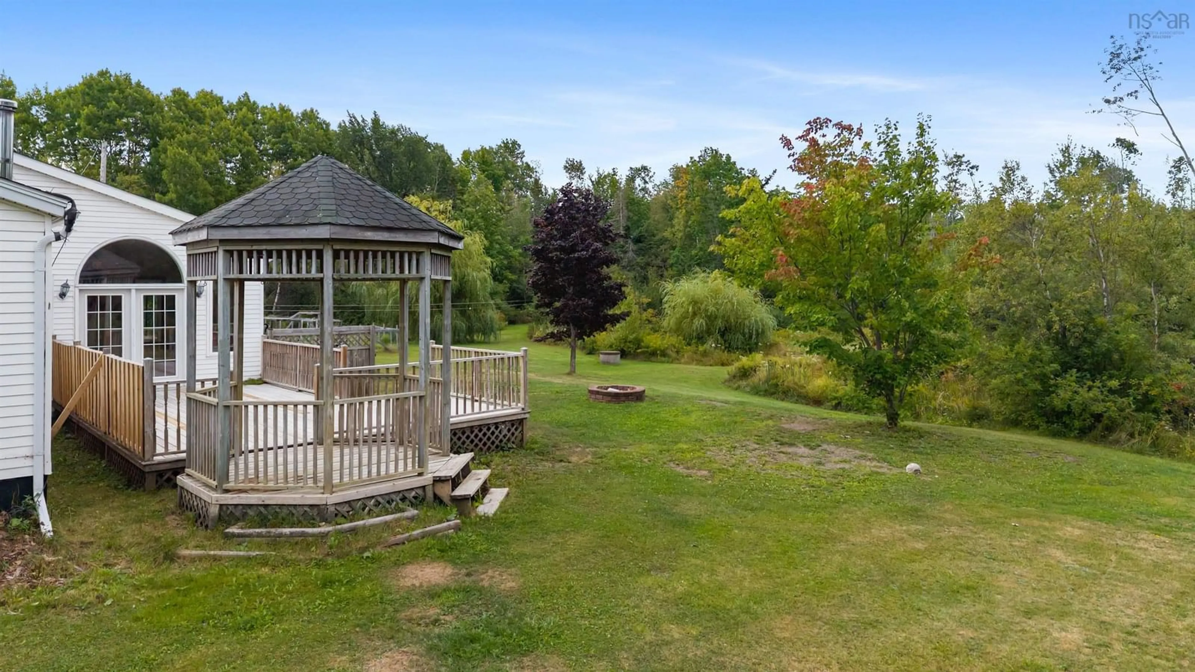 Patio, water/lake/river/ocean view for 719 Lamont Rd, Egerton Nova Scotia B0K 1G0
