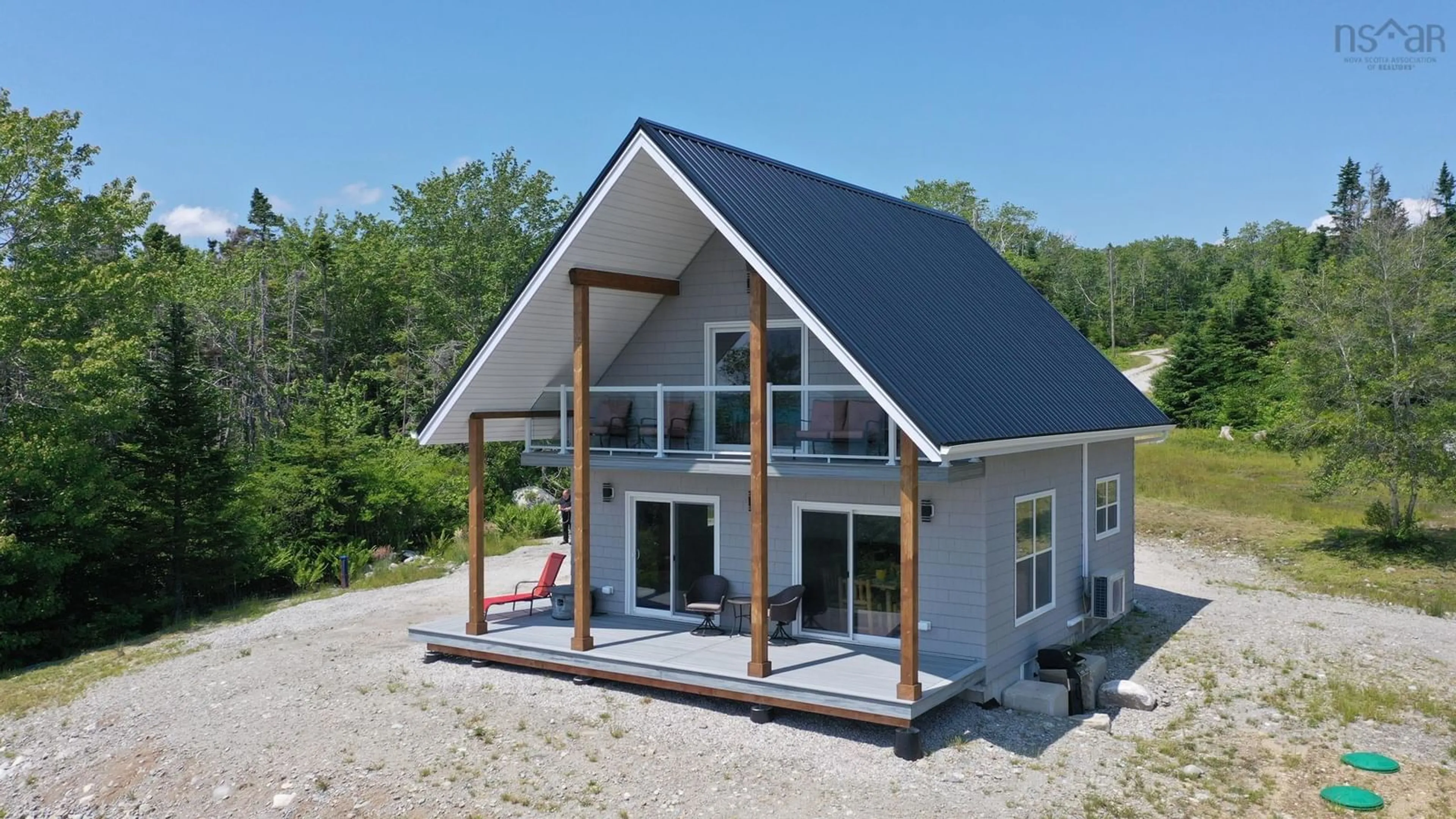 Home with vinyl exterior material, building for 2406 Sandy Point Rd, Lower Sandy Point Nova Scotia B0T 1W0