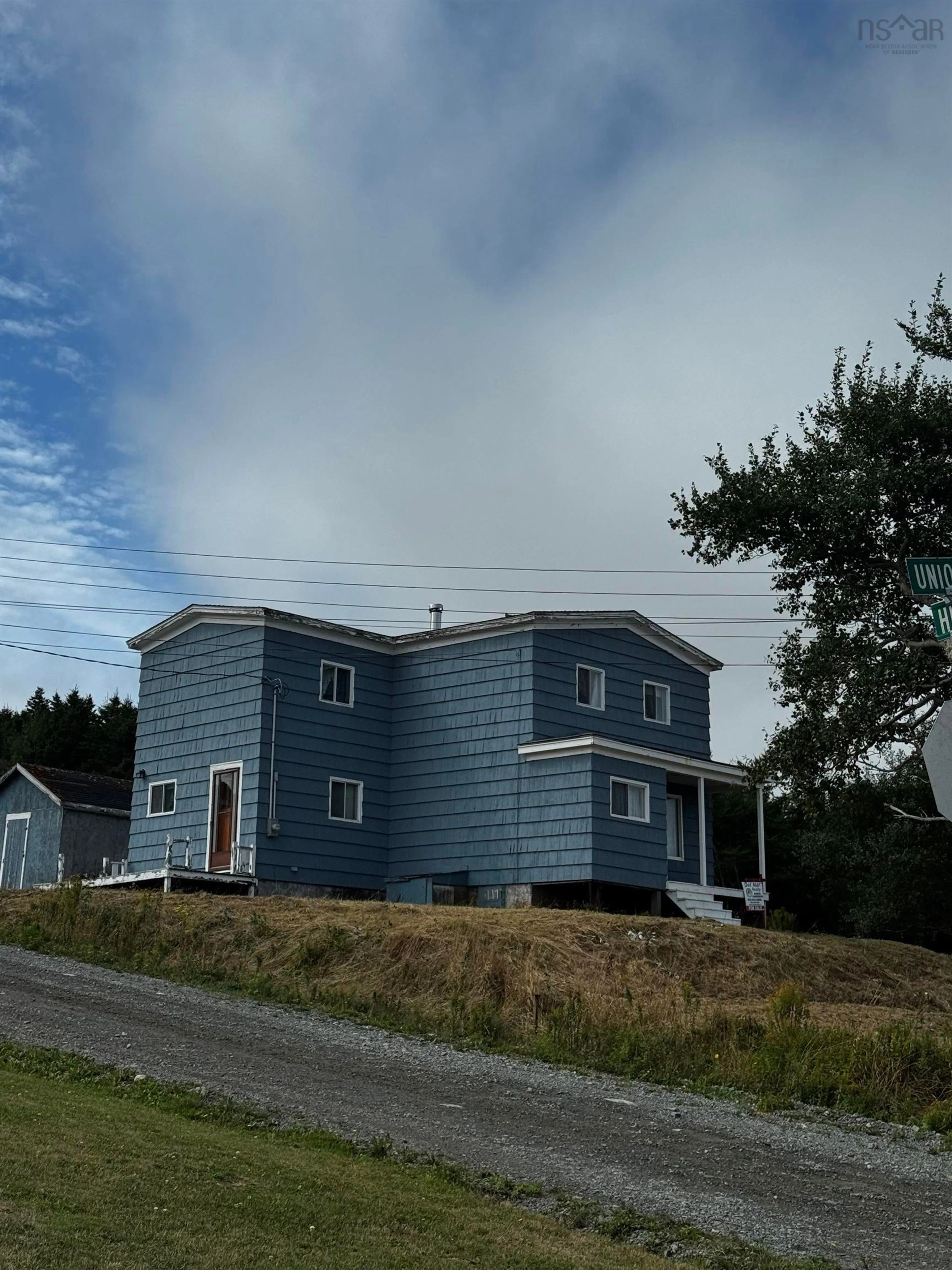 A pic from outside/outdoor area/front of a property/back of a property/a pic from drone, building for 20 Hurst St, Canso Nova Scotia B0H 1H0
