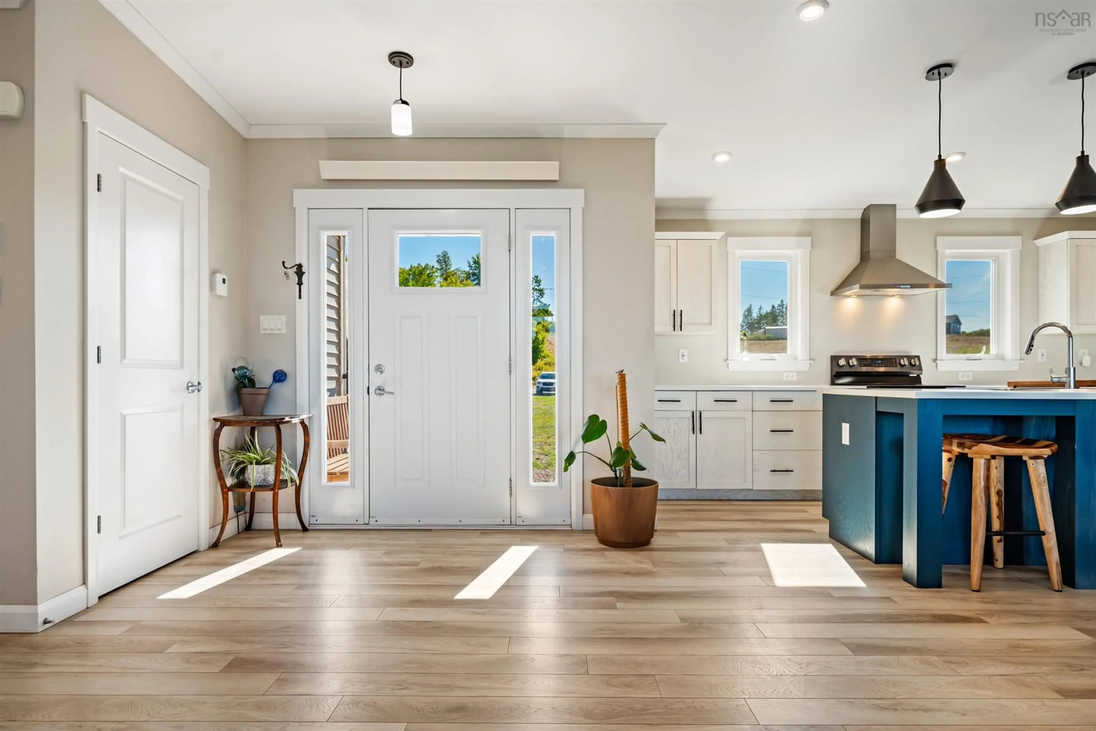 Open concept kitchen, ceramic/tile floor for 39 Brandon Crt, Riverton Nova Scotia B0K 1S0