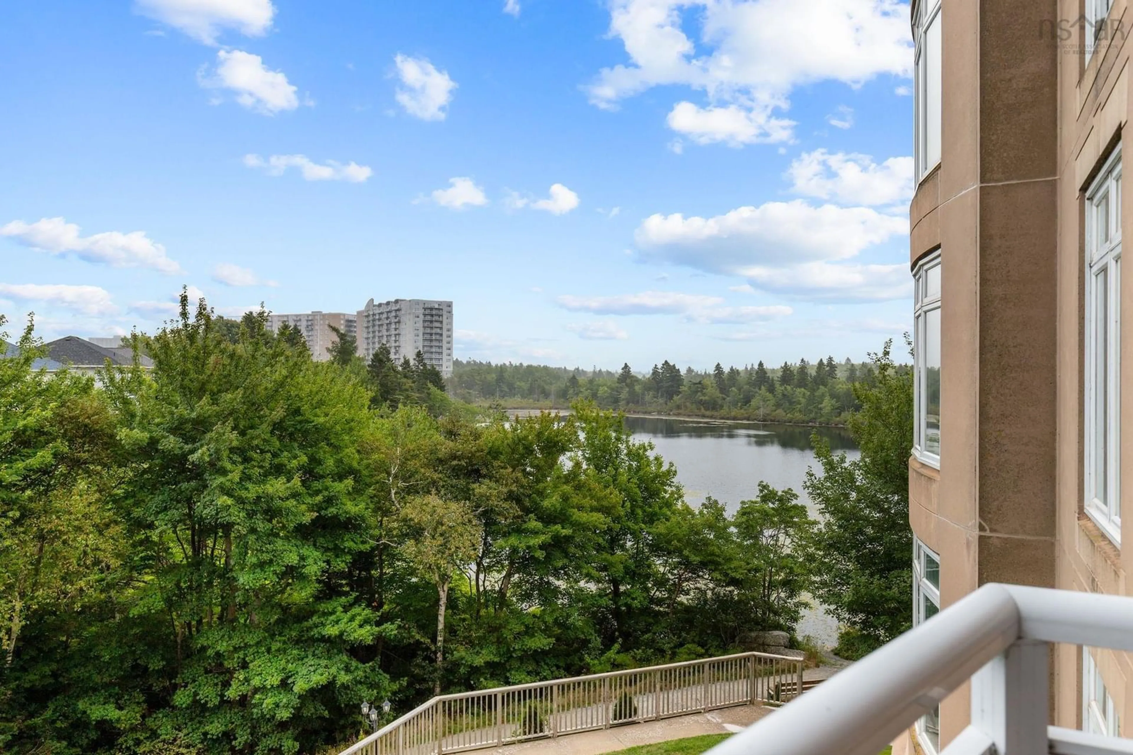 Balcony in the apartment, water/lake/river/ocean view for 202 Walter Havill Dr #312, Halifax Nova Scotia B3N 3M4