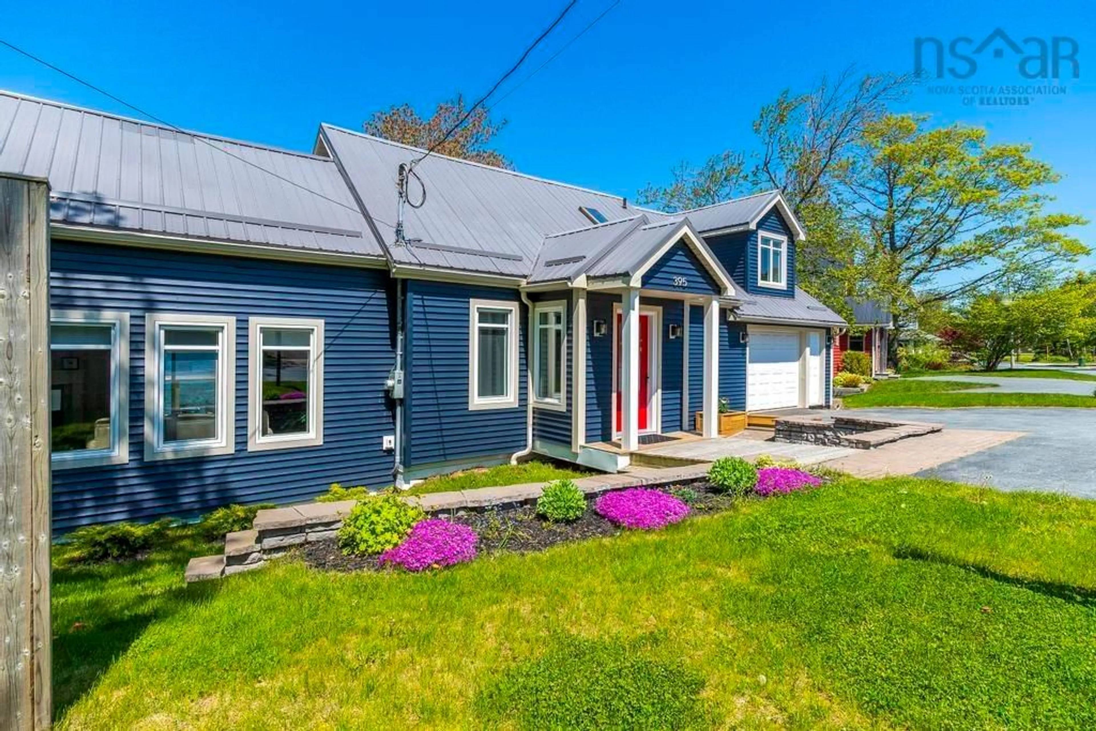 Home with vinyl exterior material, street for 395 Waverley Rd, Dartmouth Nova Scotia B2X 2E7