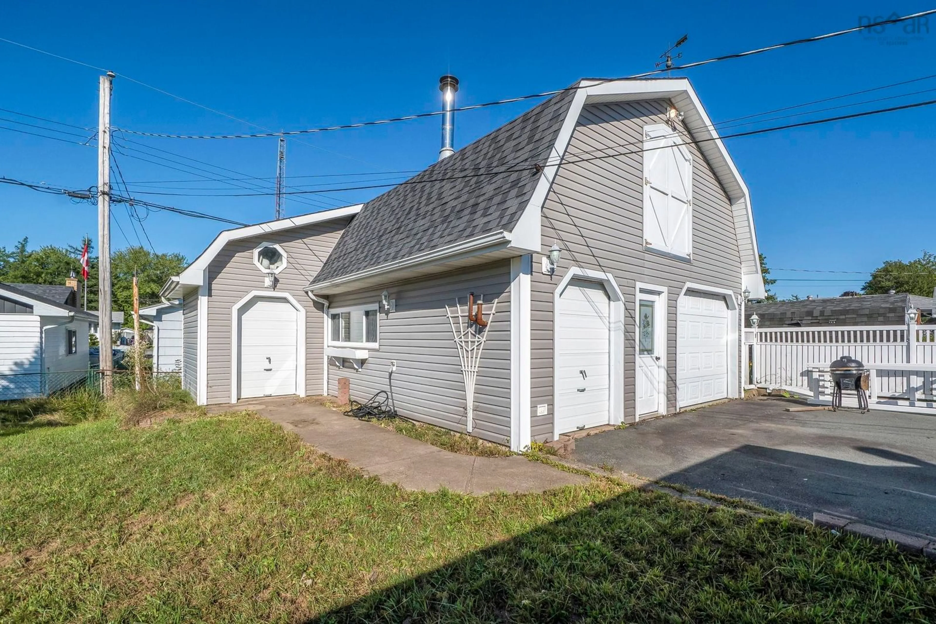 Home with vinyl exterior material, street for 29 Ridgeview Dr, Sackville Nova Scotia B4C 1L8