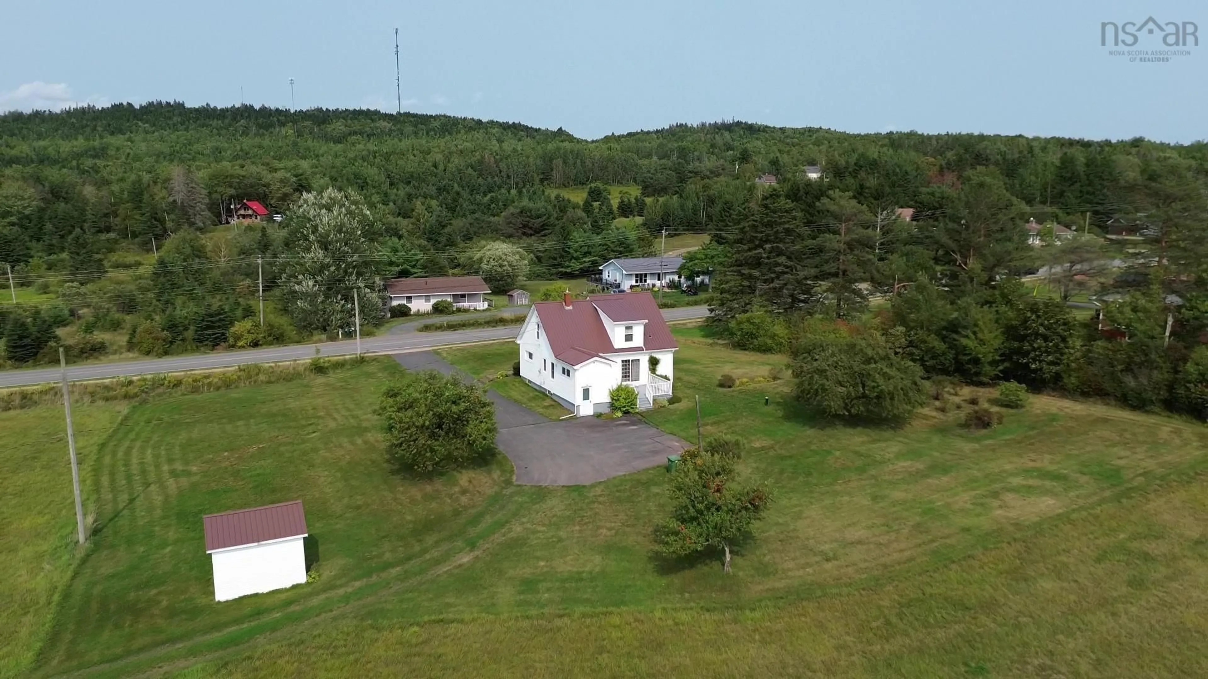A pic from outside/outdoor area/front of a property/back of a property/a pic from drone, unknown for 204 Mountain Lee Rd, North River Nova Scotia B6L 6M2