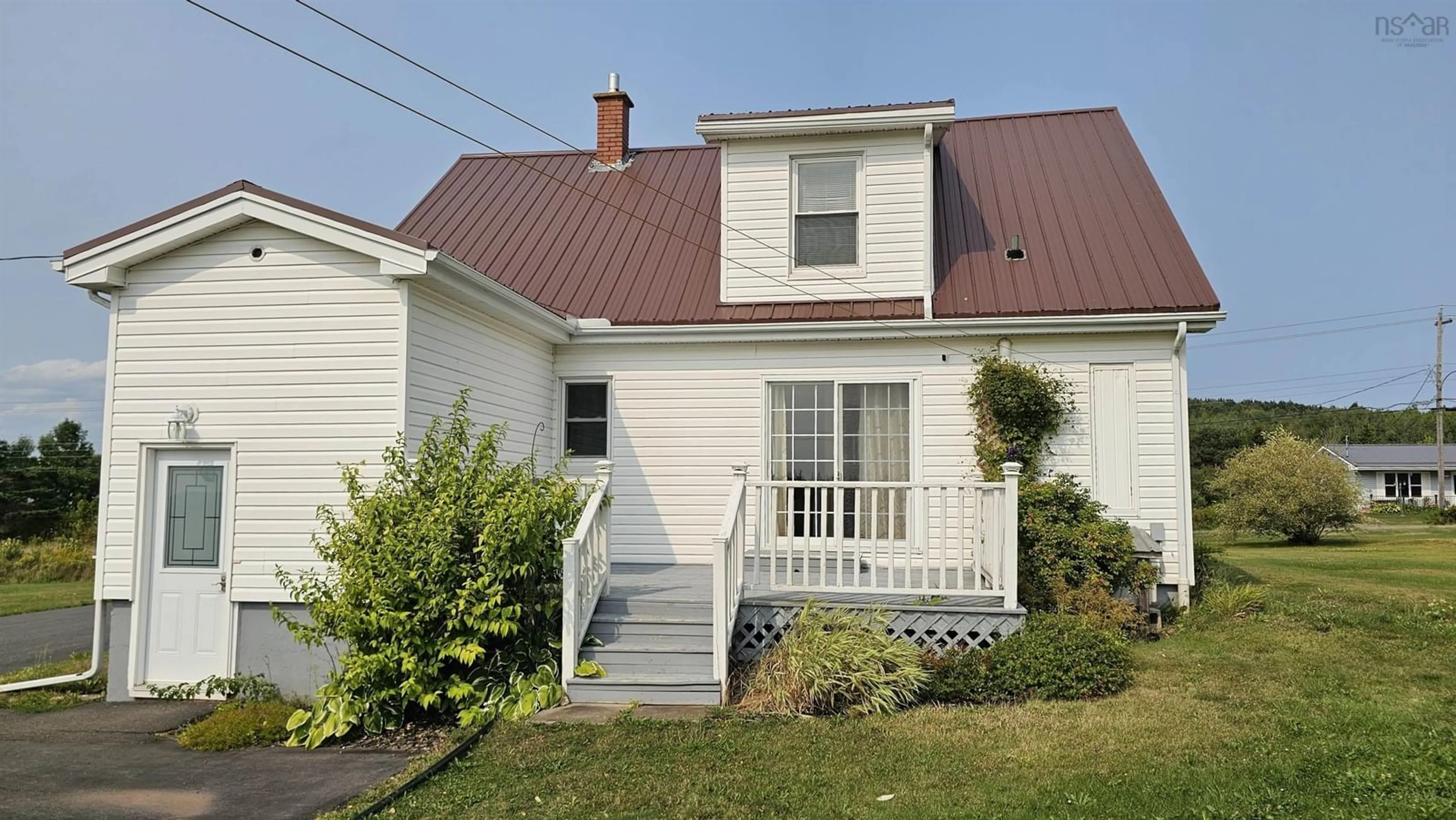 Home with vinyl exterior material, street for 204 Mountain Lee Rd, North River Nova Scotia B6L 6M2