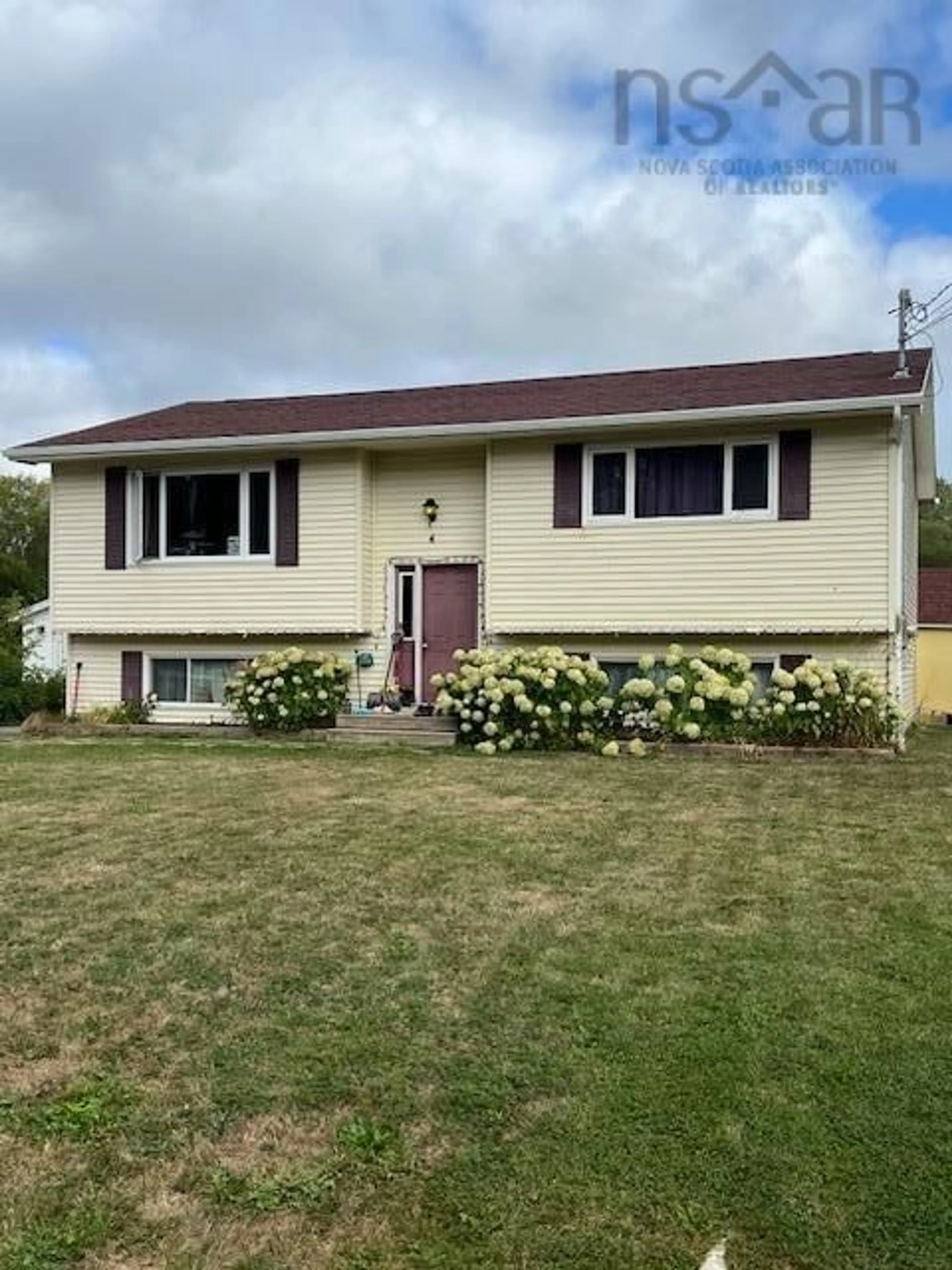 Home with vinyl exterior material, street for 4 Brook Crt, Elmsdale Nova Scotia B2S 1J8