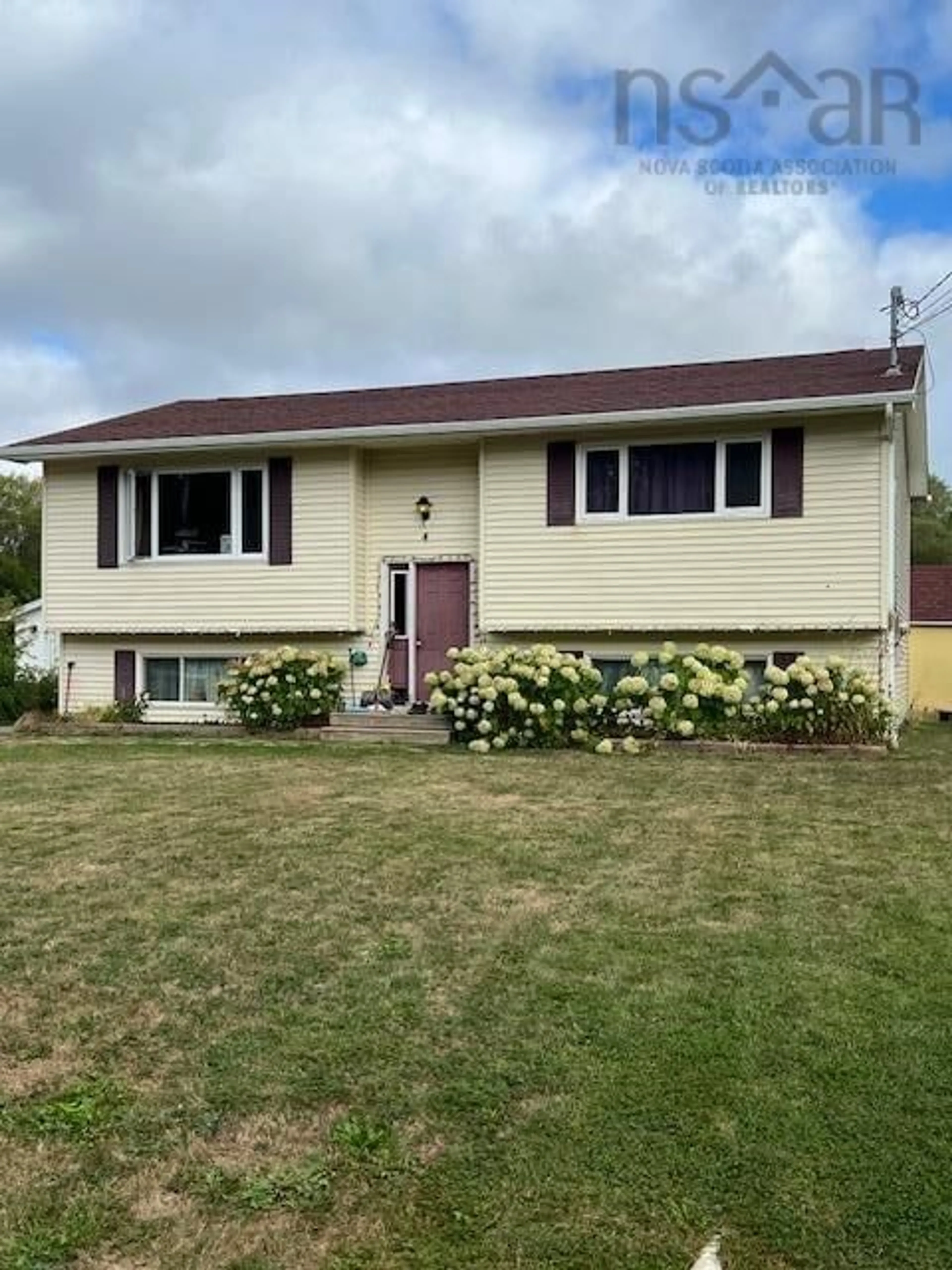 Home with vinyl exterior material, street for 4 Brook Crt, Elmsdale Nova Scotia B2S 1J8