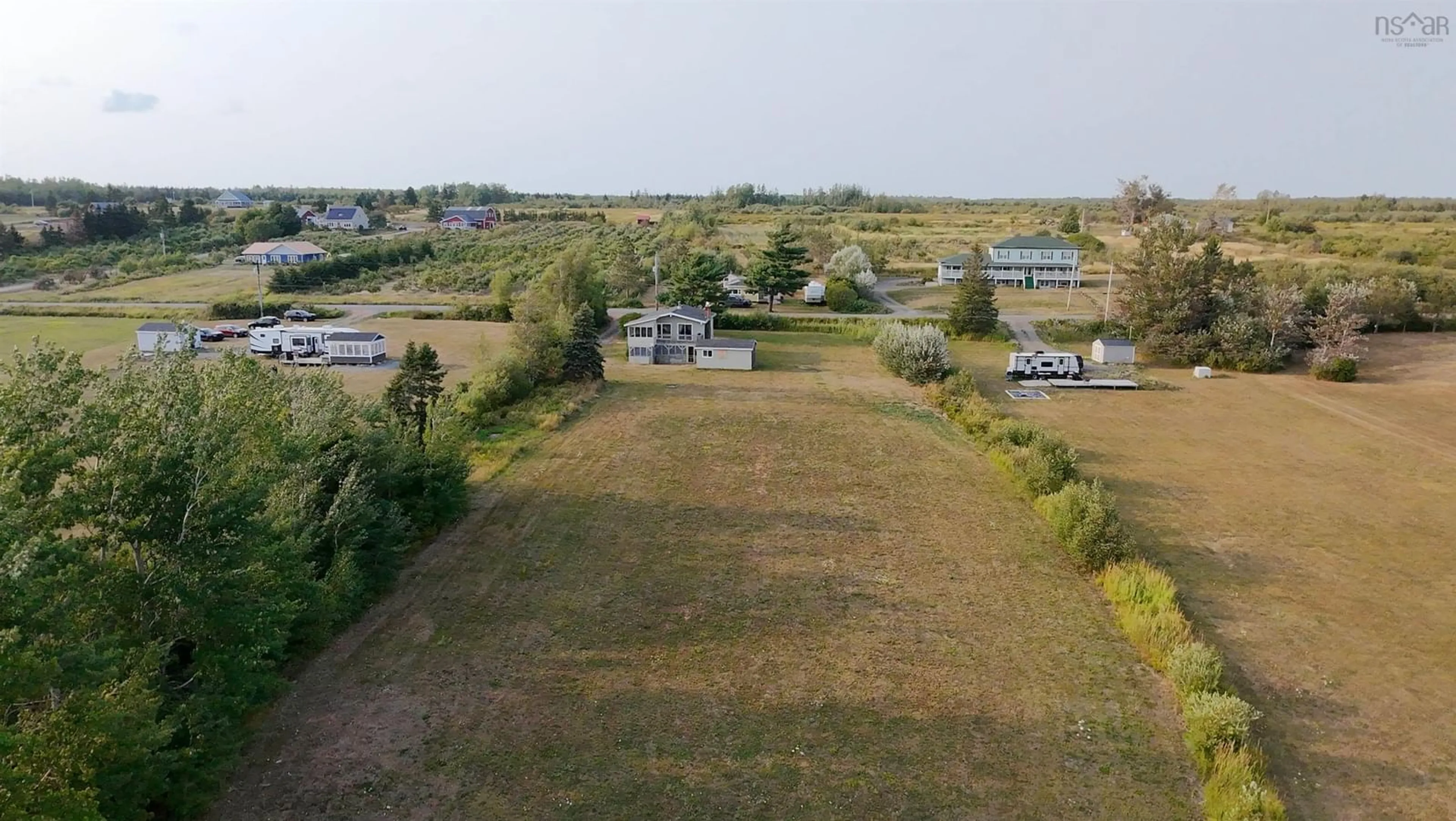 A pic from outside/outdoor area/front of a property/back of a property/a pic from drone, unknown for 2884 Malagash Rd, Malagash Centre Nova Scotia B0K 1E0