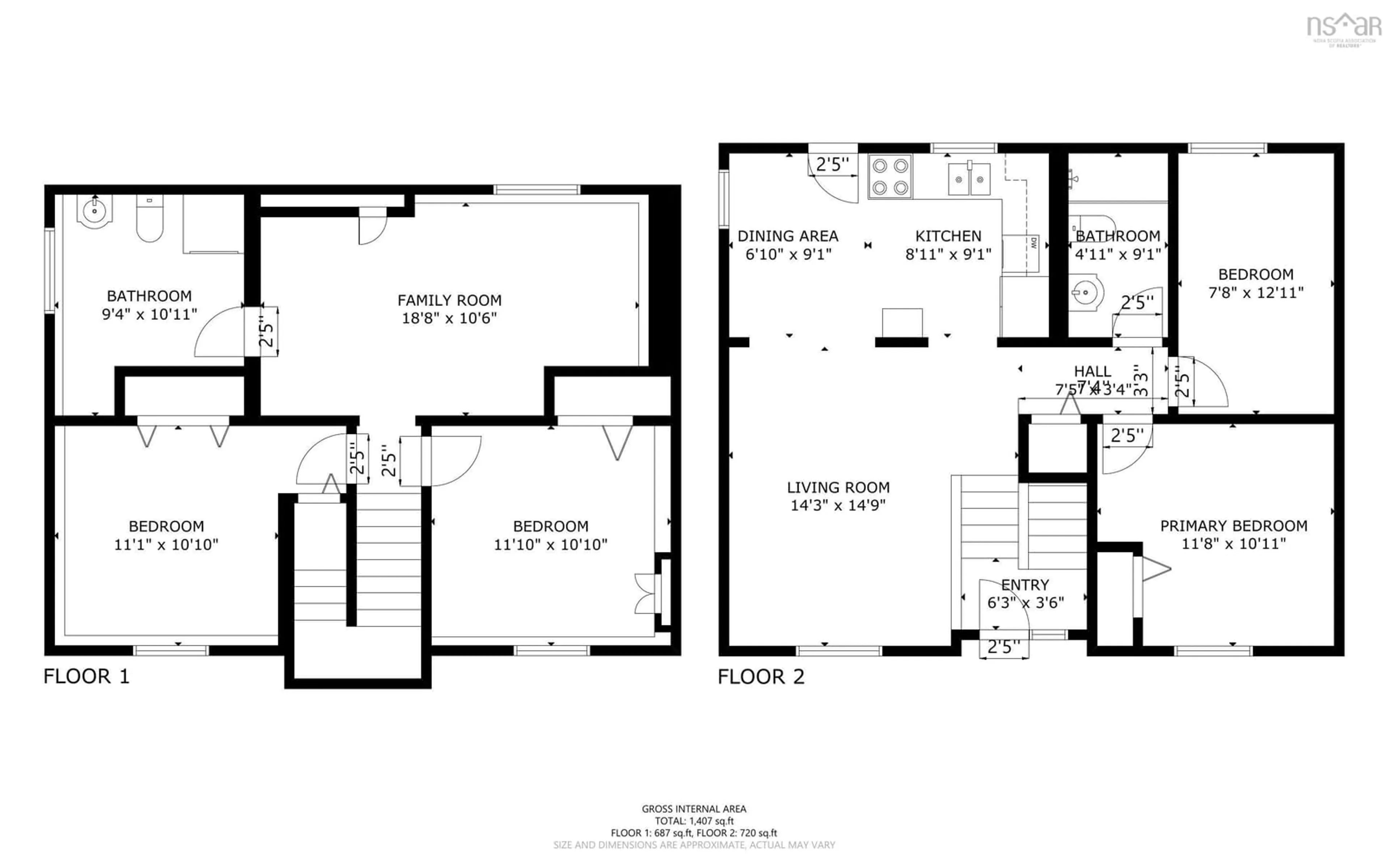 Floor plan for 5 Green Lane, Falmouth Nova Scotia B0P 1L0