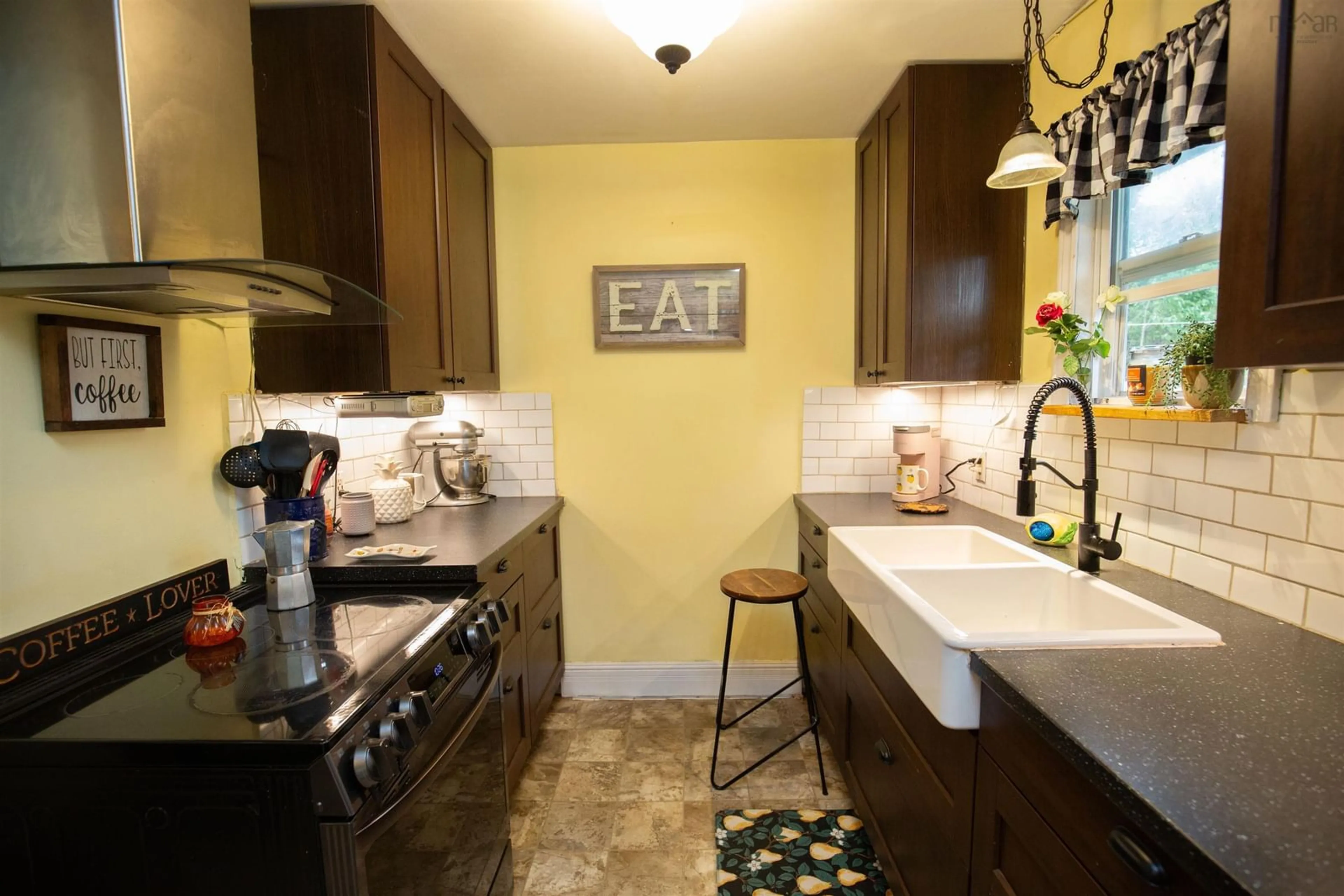 Standard kitchen, ceramic/tile floor for 20 Valleyview Crt, North River Nova Scotia B6L 6W8