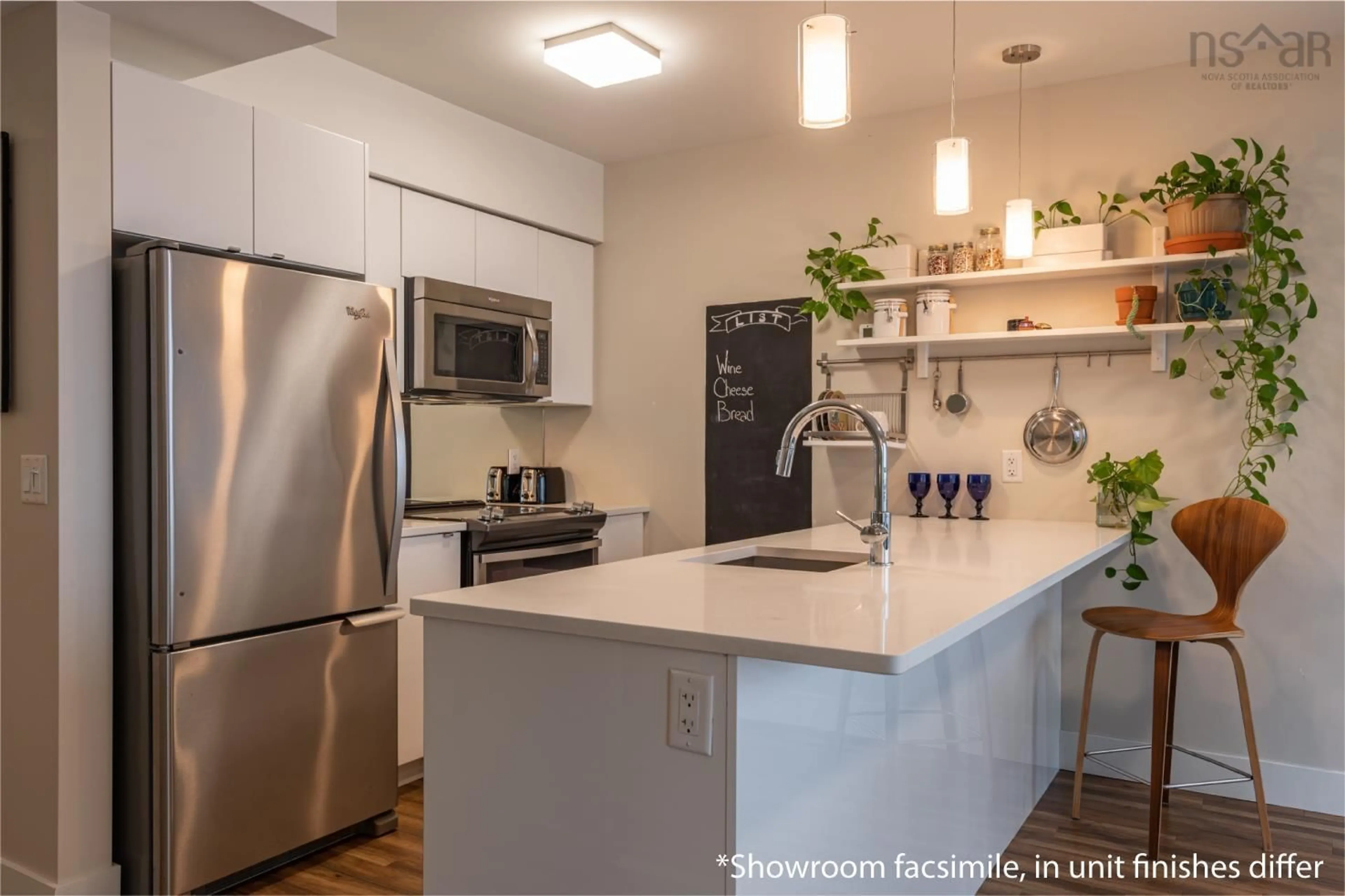Open concept kitchen, unknown for 5677 Harris St #206, Halifax Nova Scotia B3K 0G4