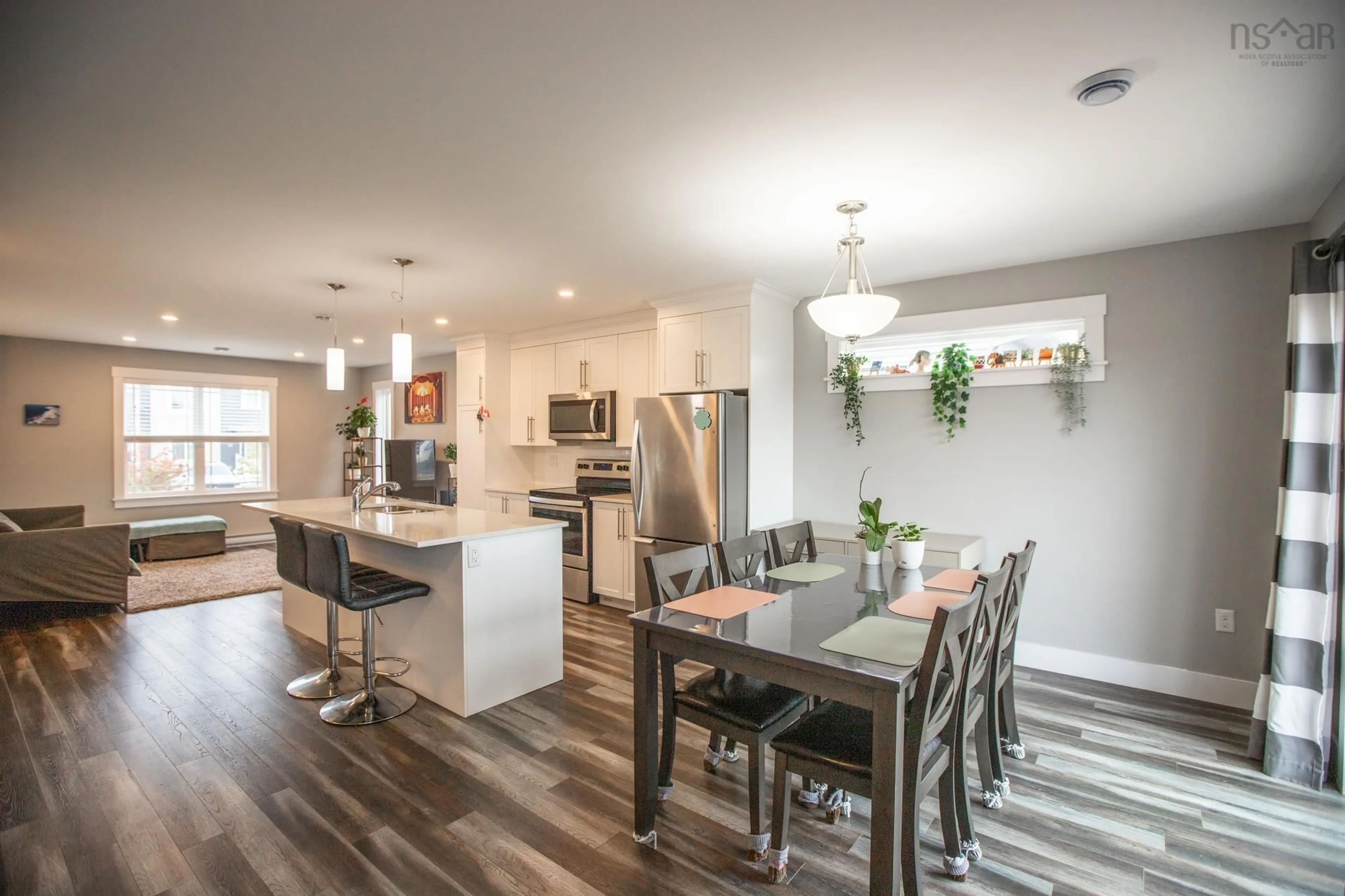 Open concept kitchen, unknown for 22 Boyne Crt, Eastern Passage Nova Scotia B3G 0H1