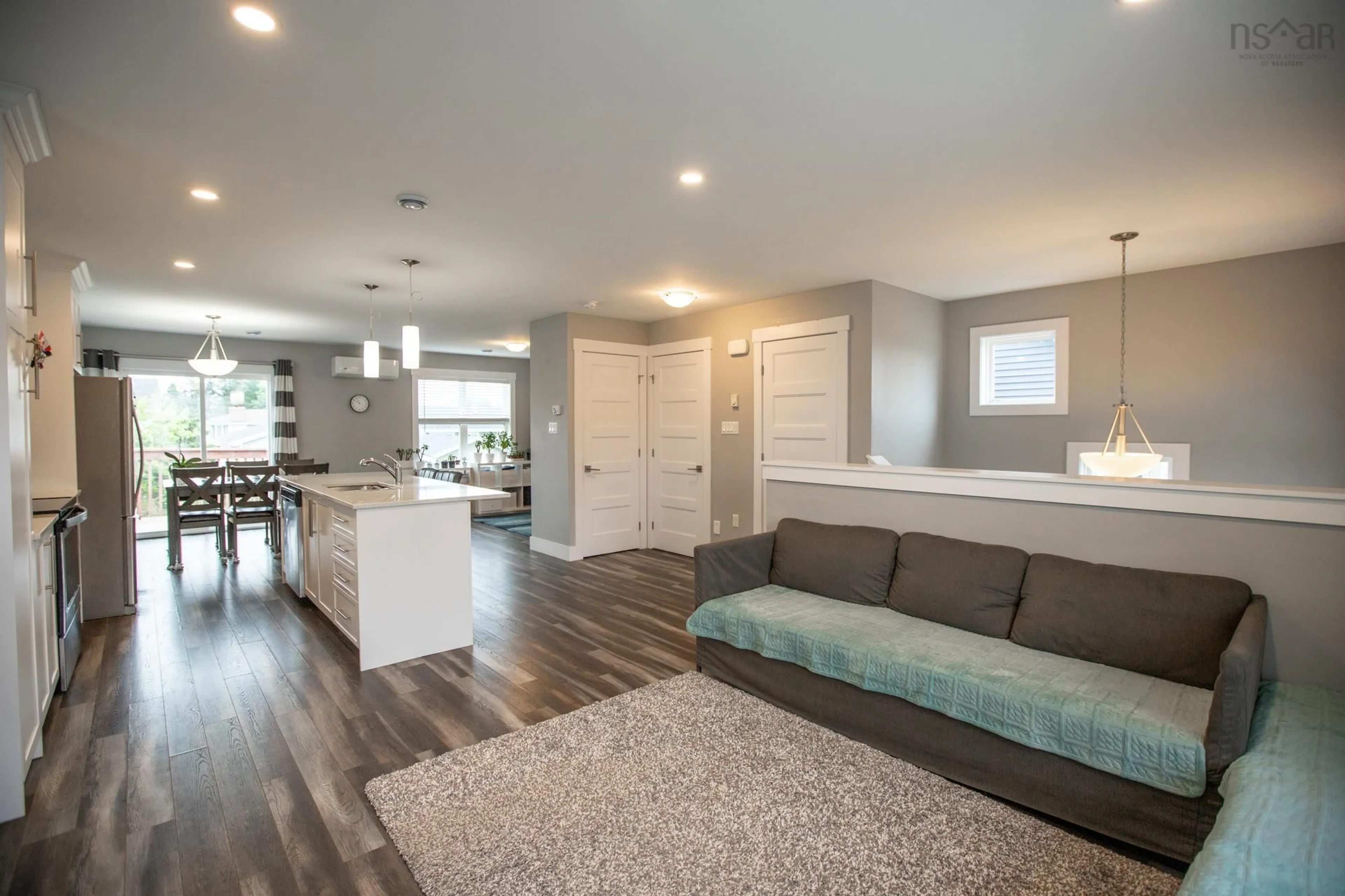 Open concept kitchen, unknown for 22 Boyne Crt, Eastern Passage Nova Scotia B3G 0H1