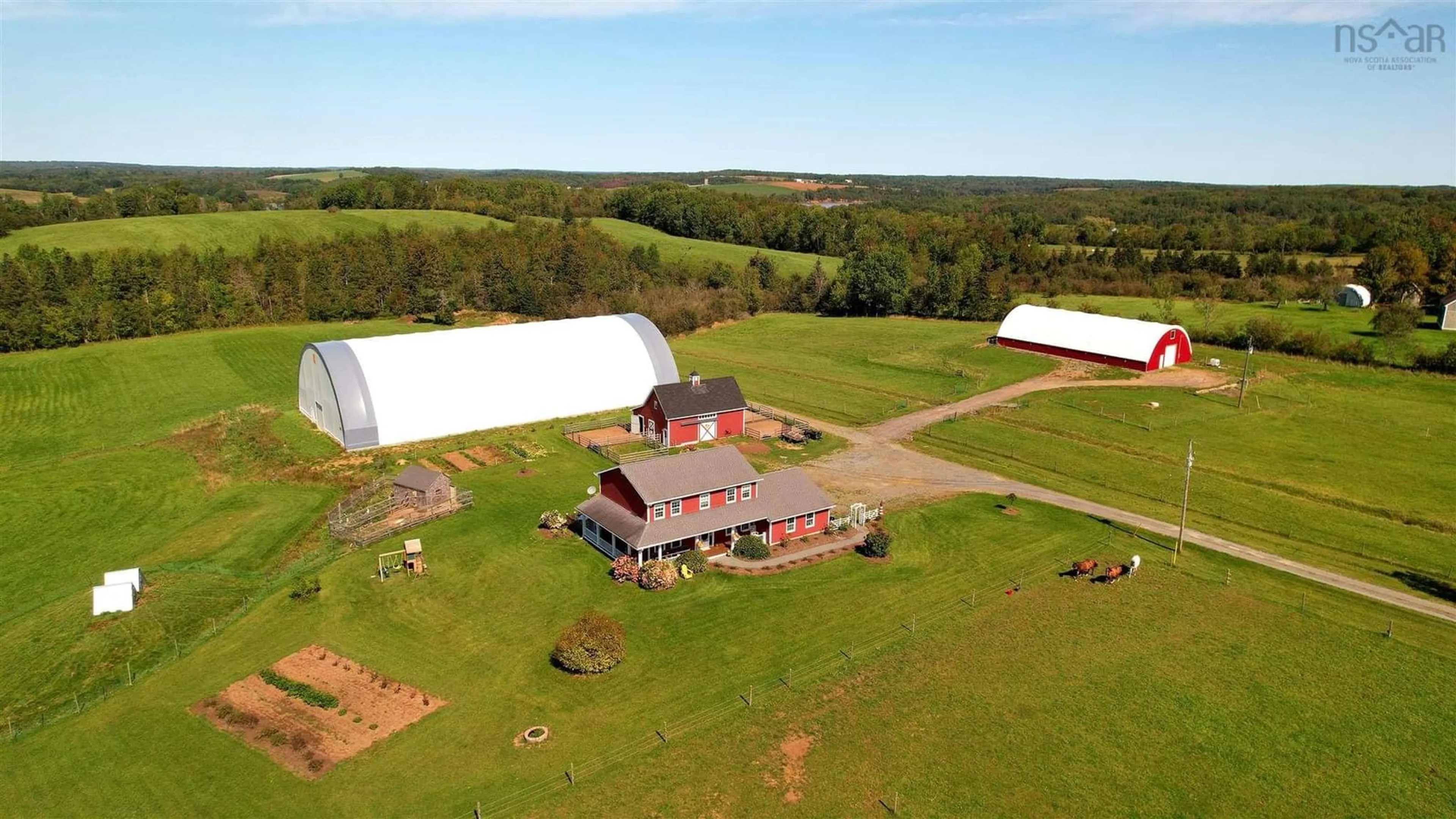 A pic from outside/outdoor area/front of a property/back of a property/a pic from drone, building for 697 Belmont Rd, Belmont Nova Scotia B0N 2A0