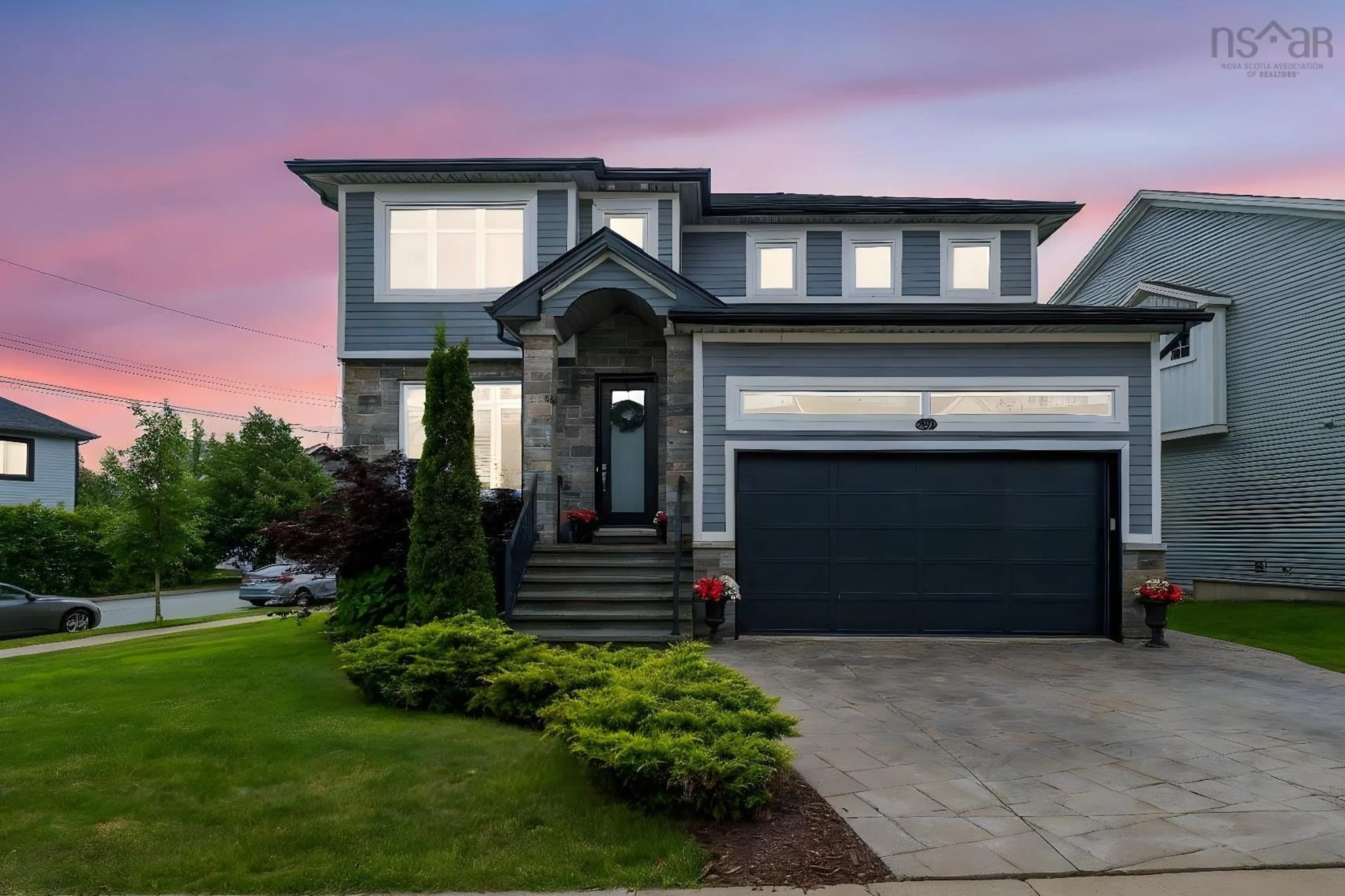 Home with vinyl exterior material, street for 314 Bently Dr, Halifax Nova Scotia B3S 0A7