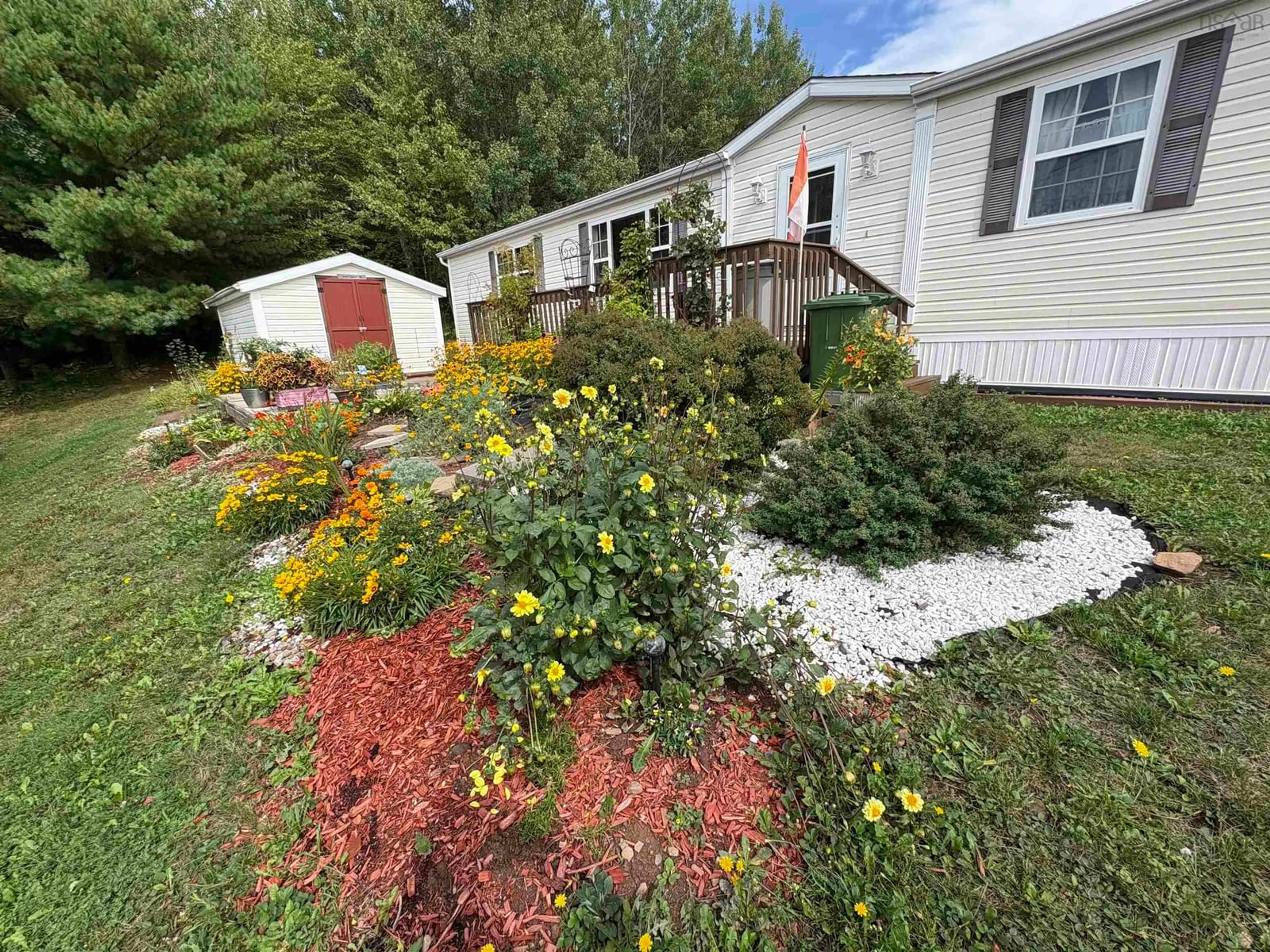 A pic from outside/outdoor area/front of a property/back of a property/a pic from drone, unknown for 1056 Park Lane, Westville Nova Scotia B0K 2A0