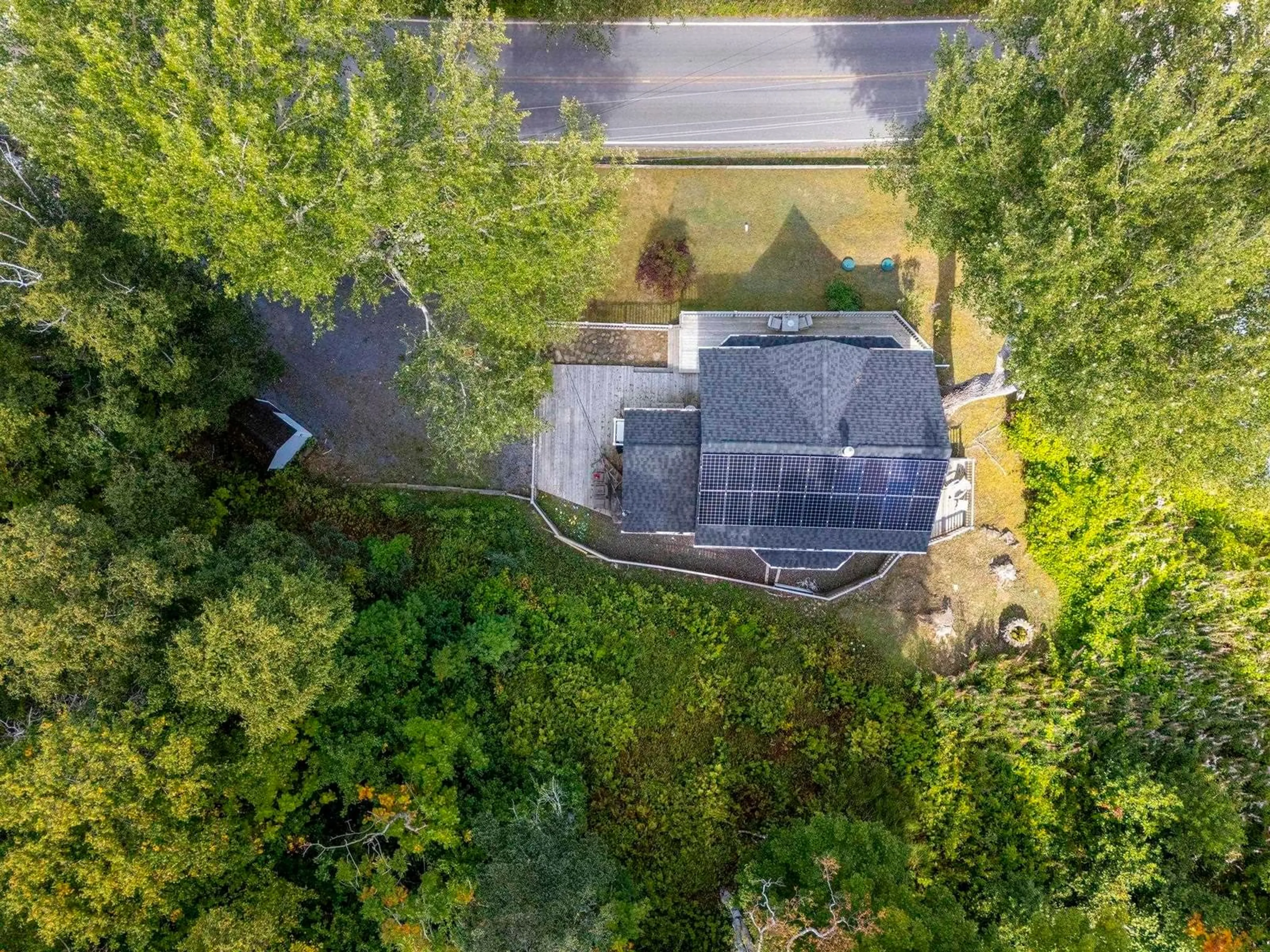 A pic from outside/outdoor area/front of a property/back of a property/a pic from drone, unknown for 3252 Long Point Rd, Harbourville Nova Scotia B0P 1E0