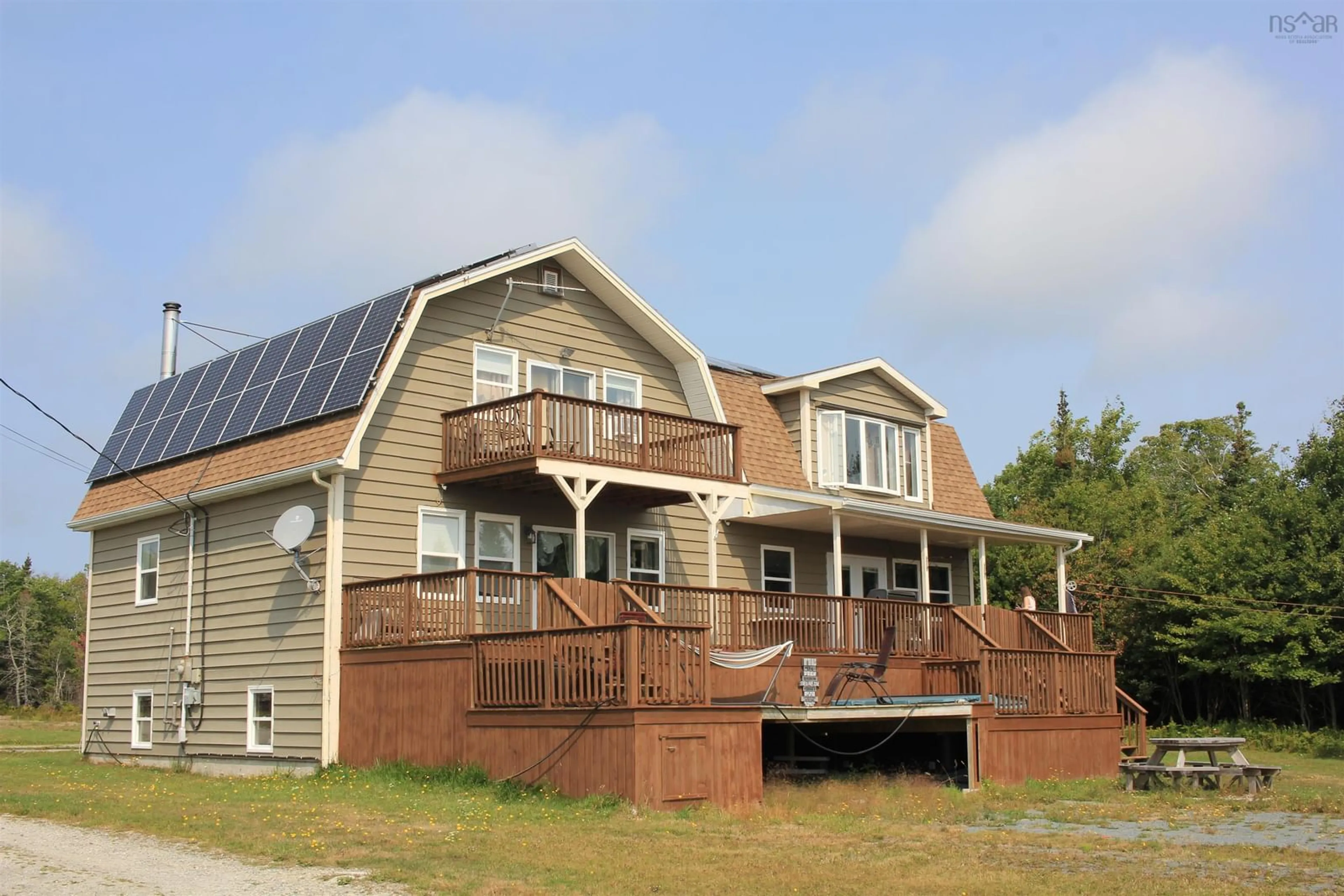 Home with vinyl exterior material, building for 47 Paces Lane, Roseway Nova Scotia B0T 1W0