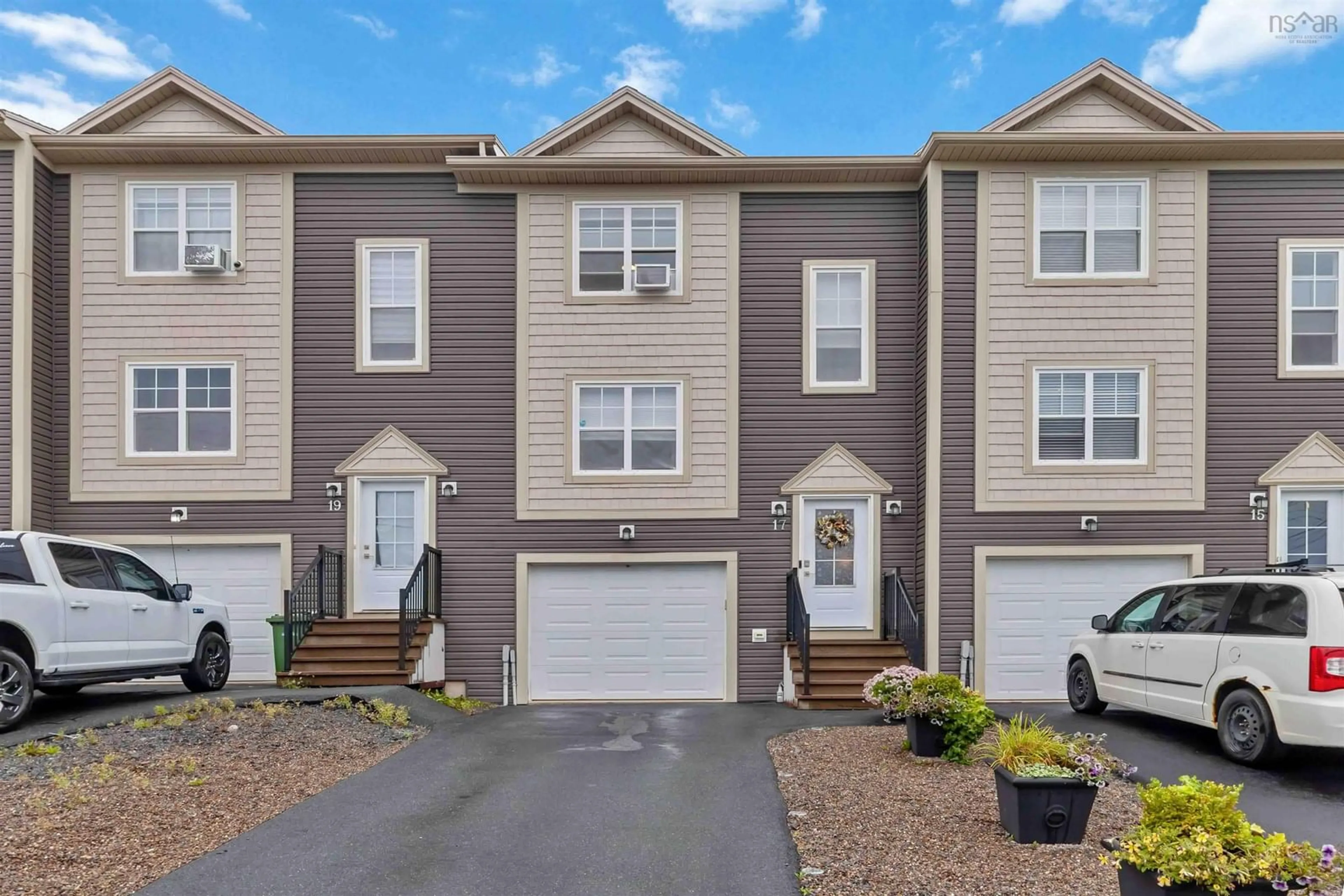 Home with vinyl exterior material, street for 17 Fescue Court, Middle Sackville Nova Scotia B4E 0L7