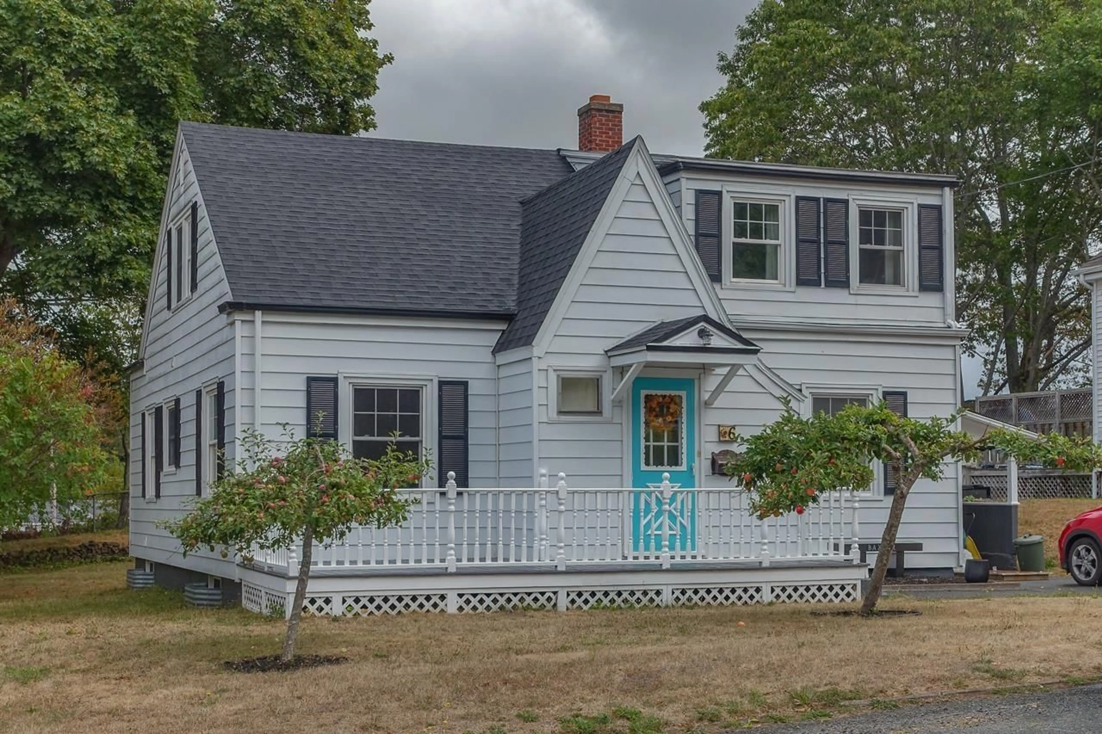Home with vinyl exterior material, street for 6 Comeau Ave, Kentville Nova Scotia B4N 1P4