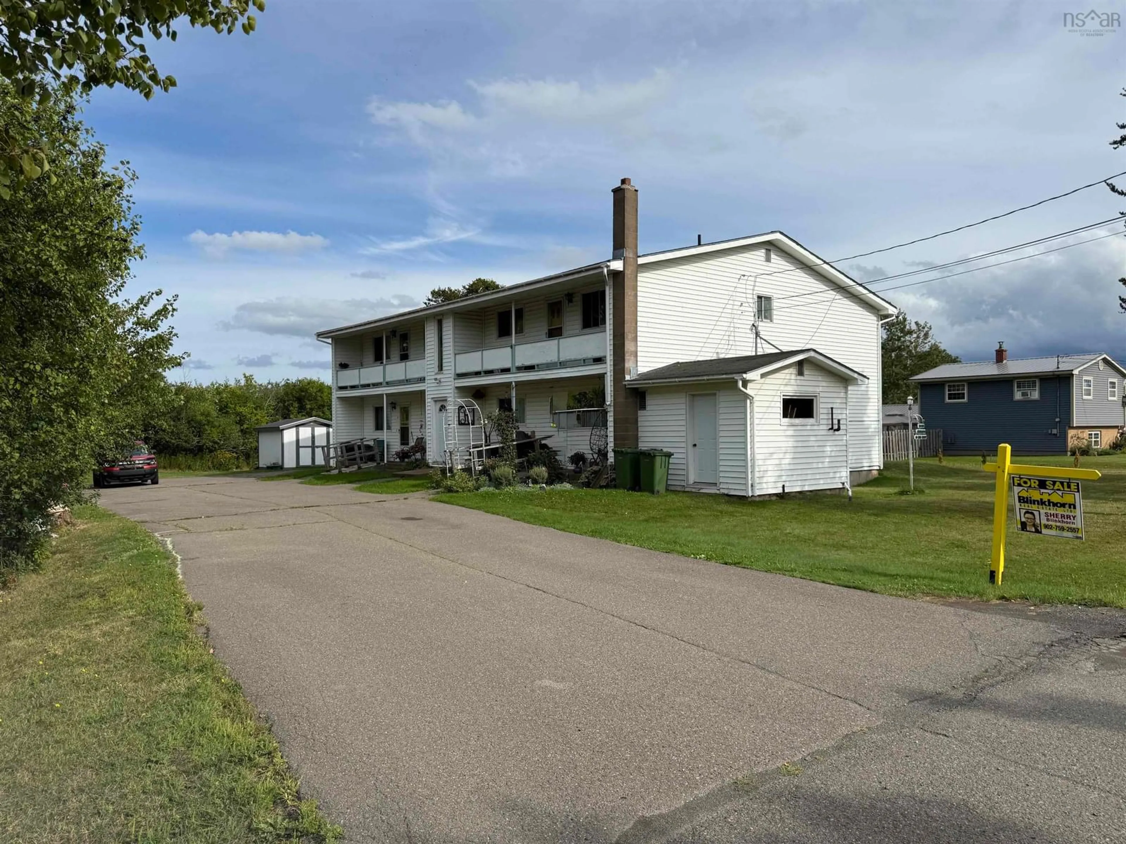 A pic from outside/outdoor area/front of a property/back of a property/a pic from drone, building for 106 Pine St, Pictou Nova Scotia B0K 1H0
