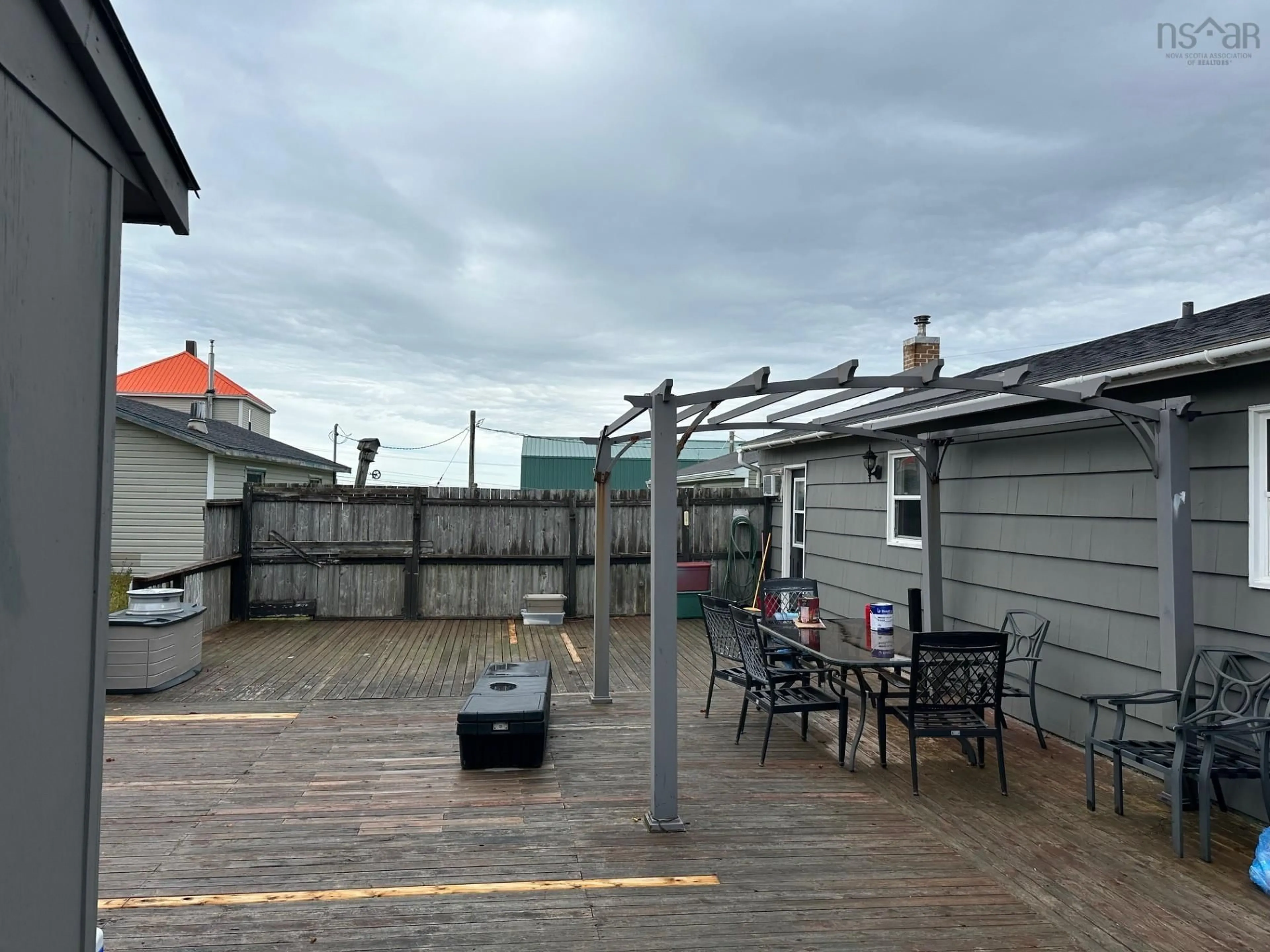Patio, street for 51 Centennial St, Canso Nova Scotia B0H 1H0