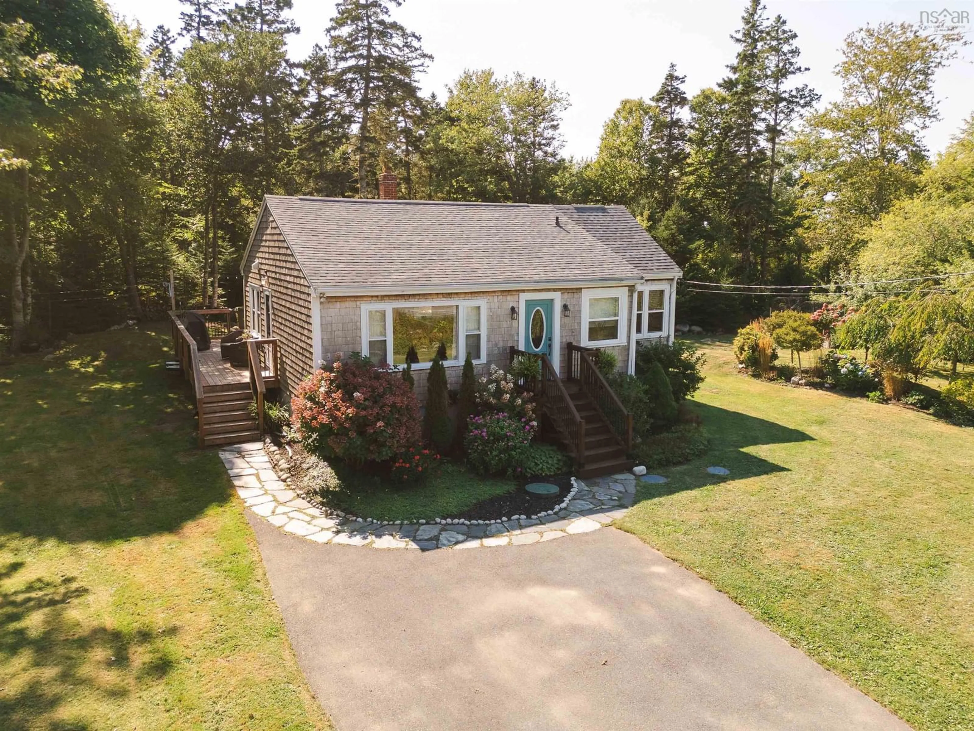 A pic from outside/outdoor area/front of a property/back of a property/a pic from drone, street for 11504 Peggys Cove Rd, Seabright Nova Scotia B3Z 2Y9