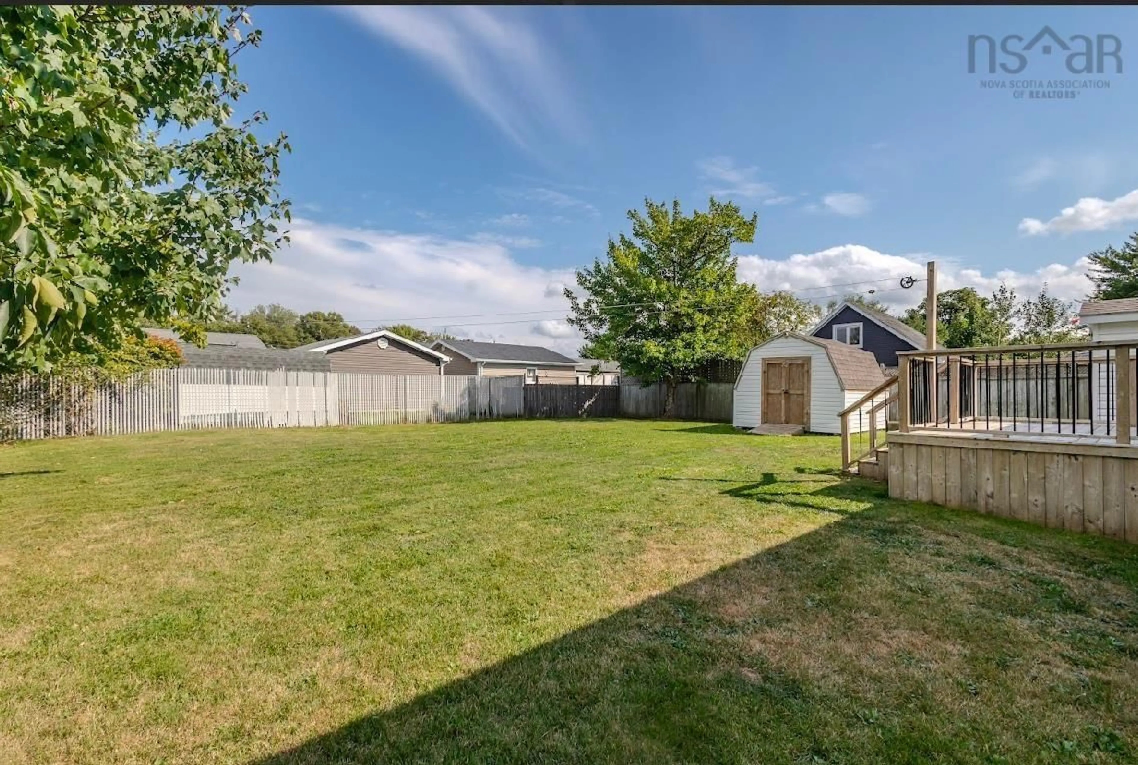 A pic from outside/outdoor area/front of a property/back of a property/a pic from drone, street for 13 Hodder Ave, North Sydney Nova Scotia B2A 3T4