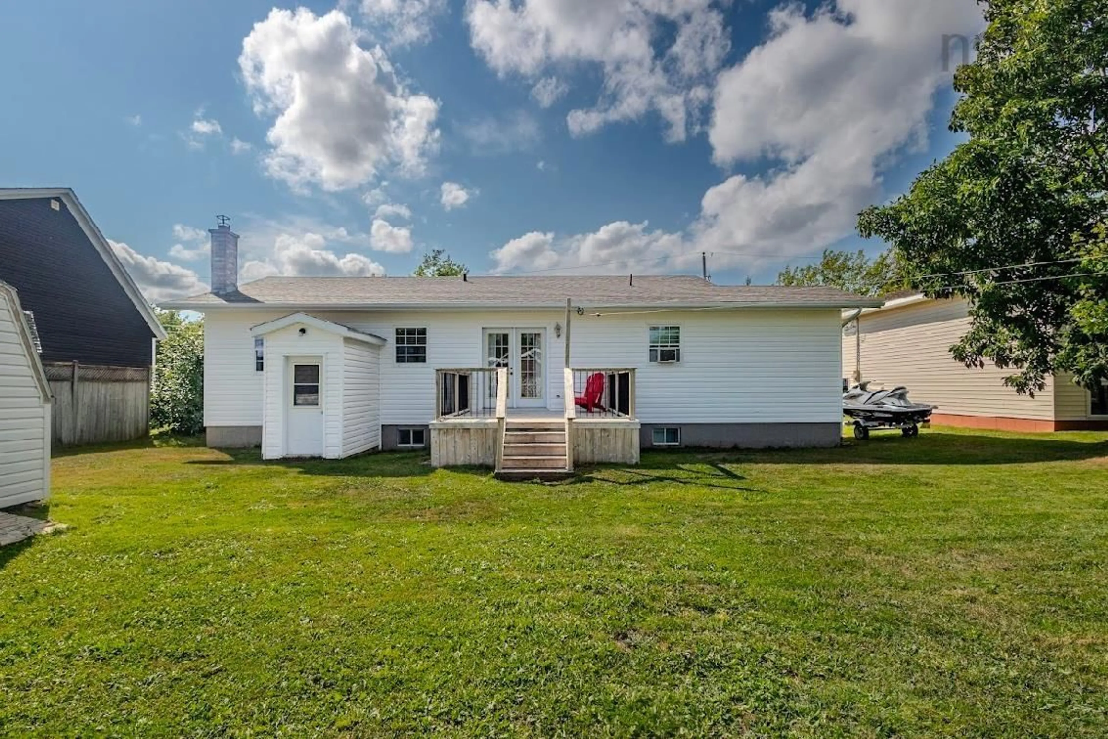 Patio, building for 13 Hodder Ave, North Sydney Nova Scotia B2A 3T4