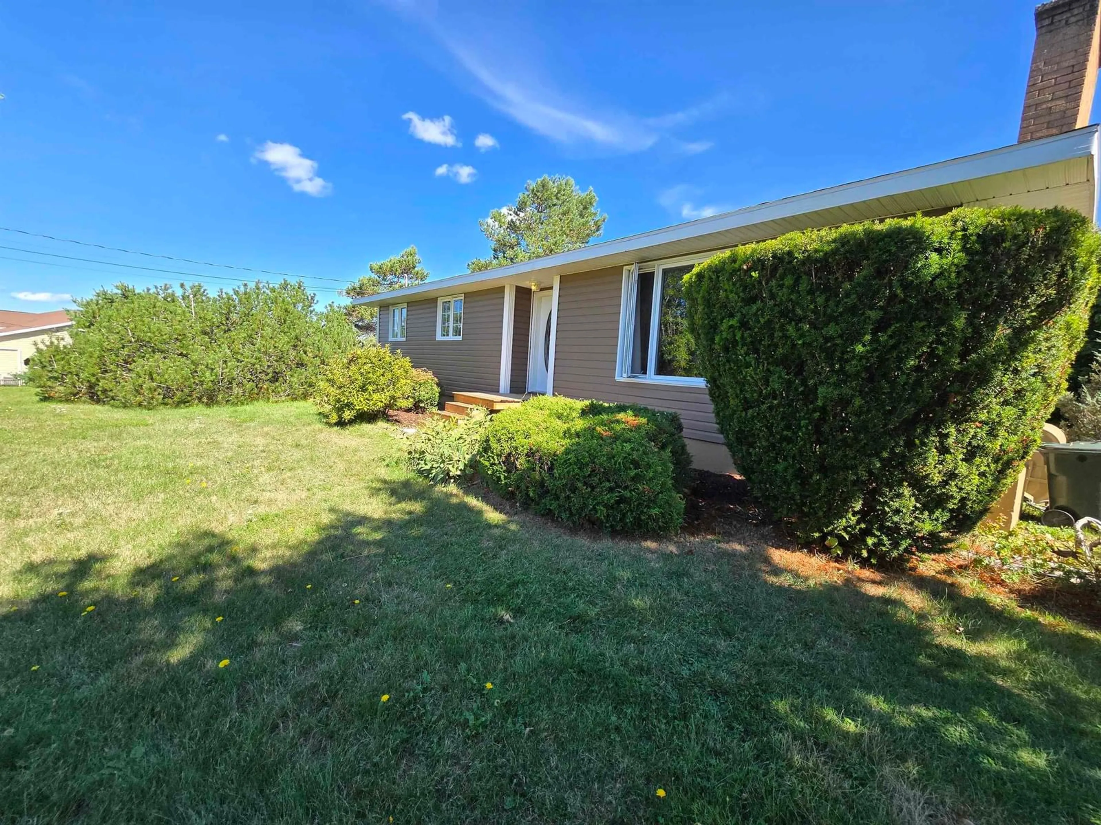 A pic from outside/outdoor area/front of a property/back of a property/a pic from drone, unknown for 87 Green Meadows Dr, Howie Centre Nova Scotia B1L 1C7
