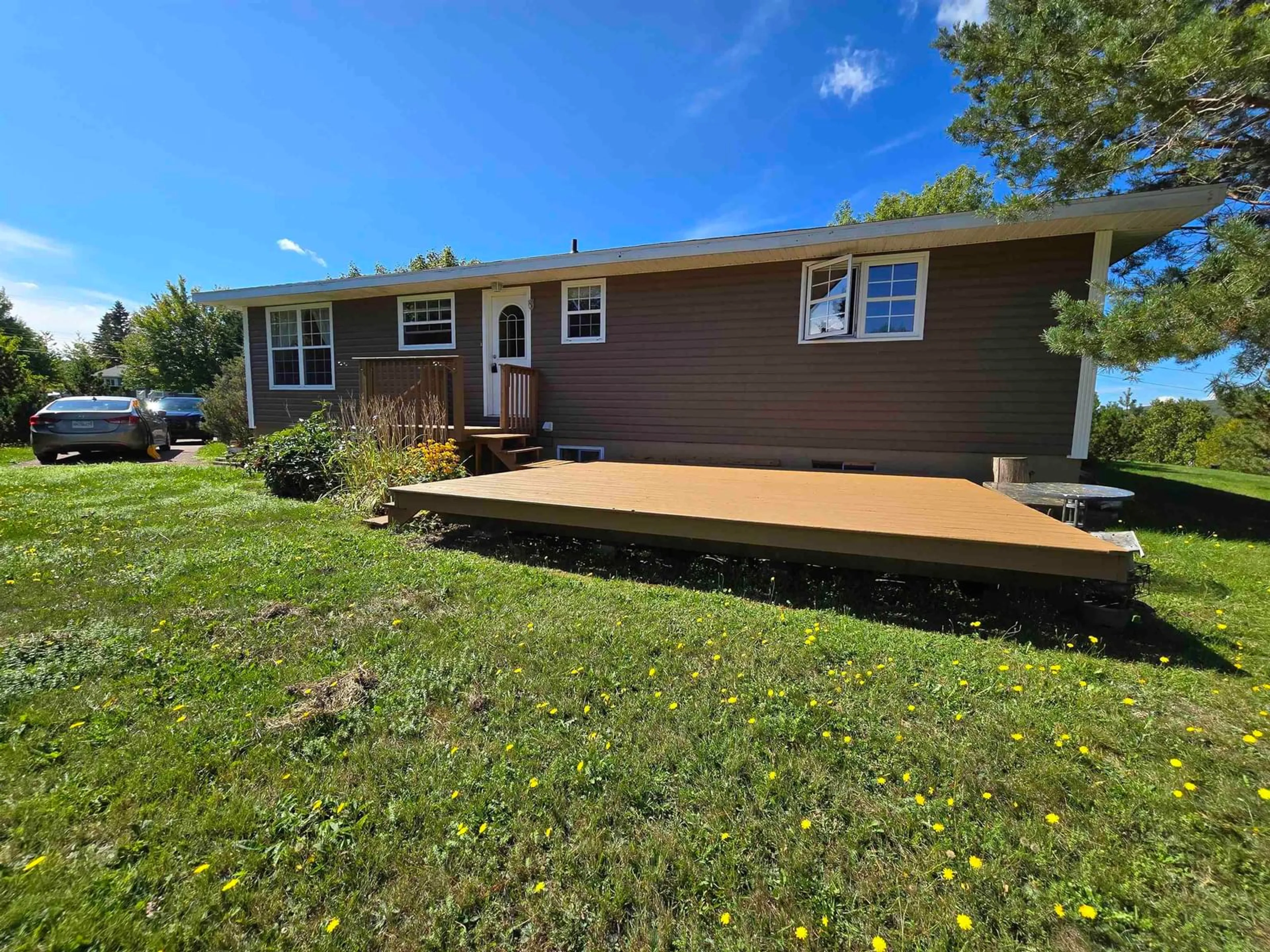 A pic from outside/outdoor area/front of a property/back of a property/a pic from drone, water/lake/river/ocean view for 87 Green Meadows Dr, Howie Centre Nova Scotia B1L 1C7