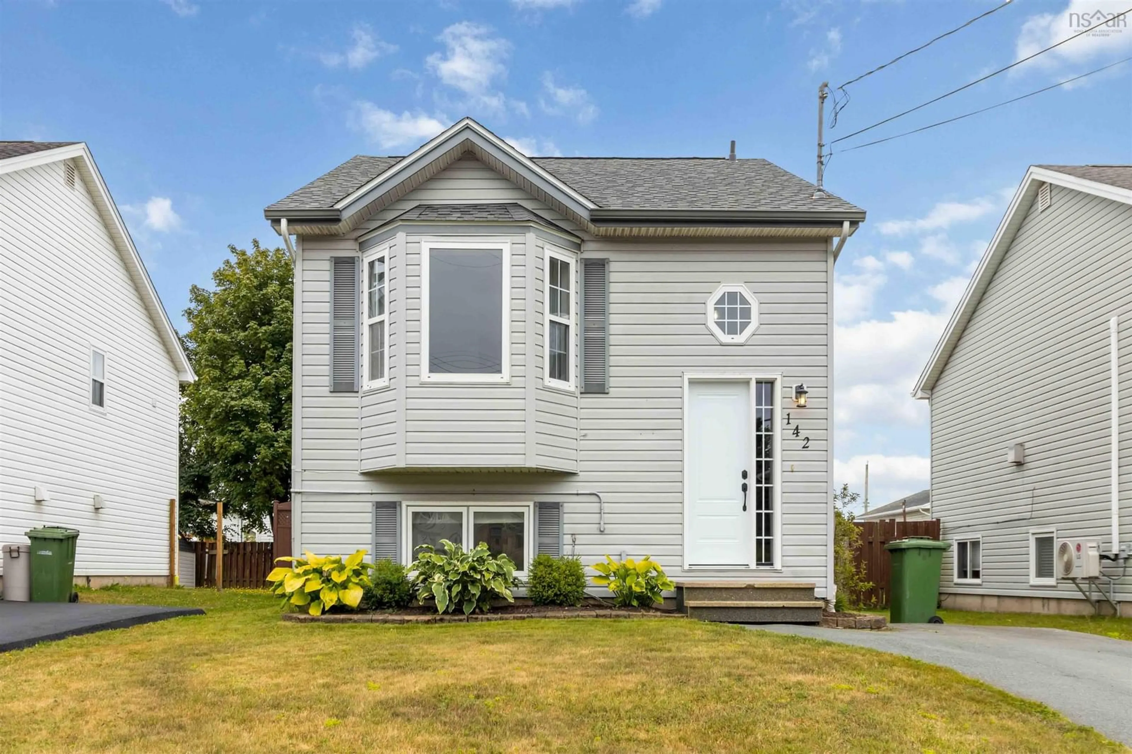 Home with vinyl exterior material, street for 142 Serop Cres, Eastern Passage Nova Scotia B3G 1P8