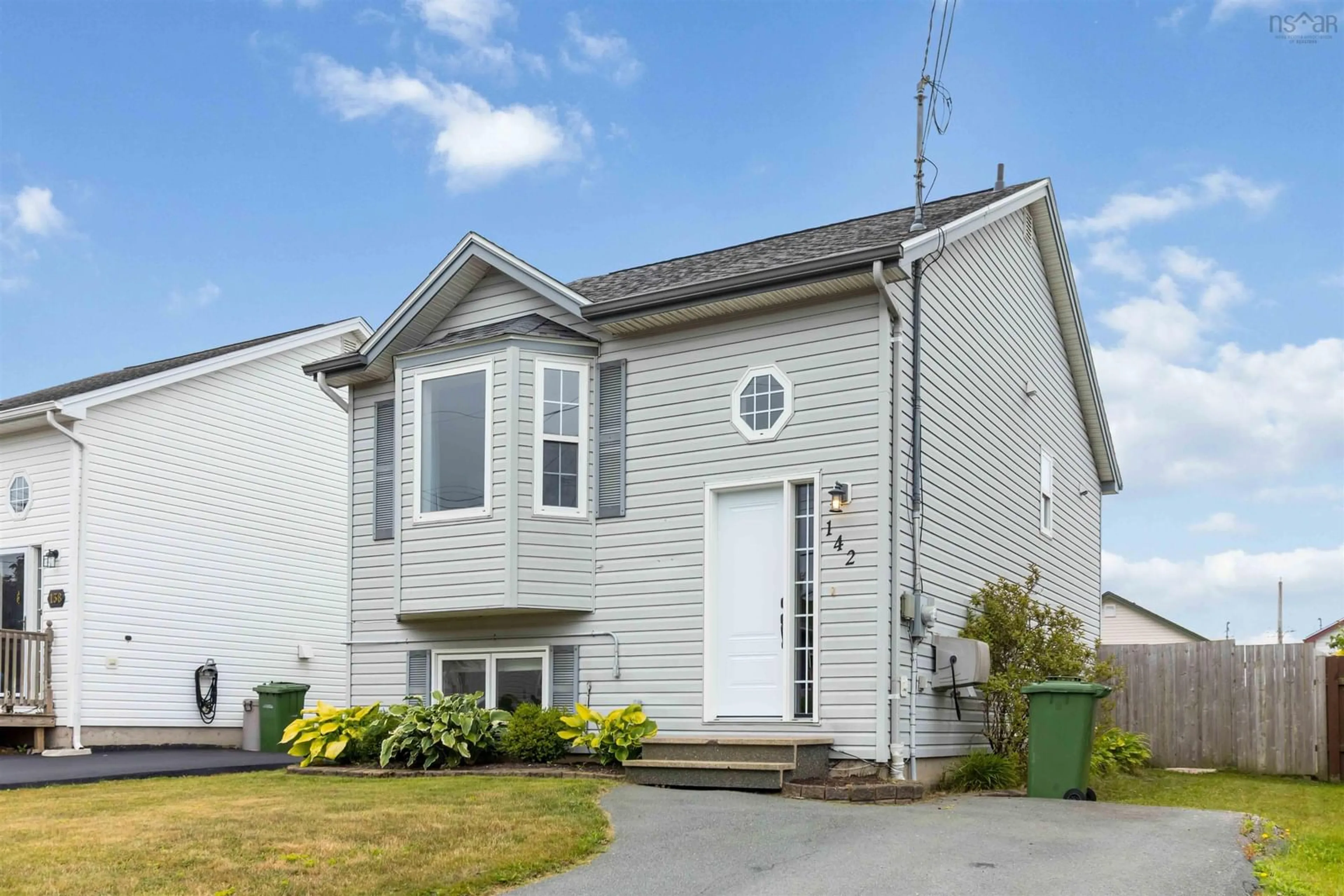 Home with vinyl exterior material, street for 142 Serop Cres, Eastern Passage Nova Scotia B3G 1P8