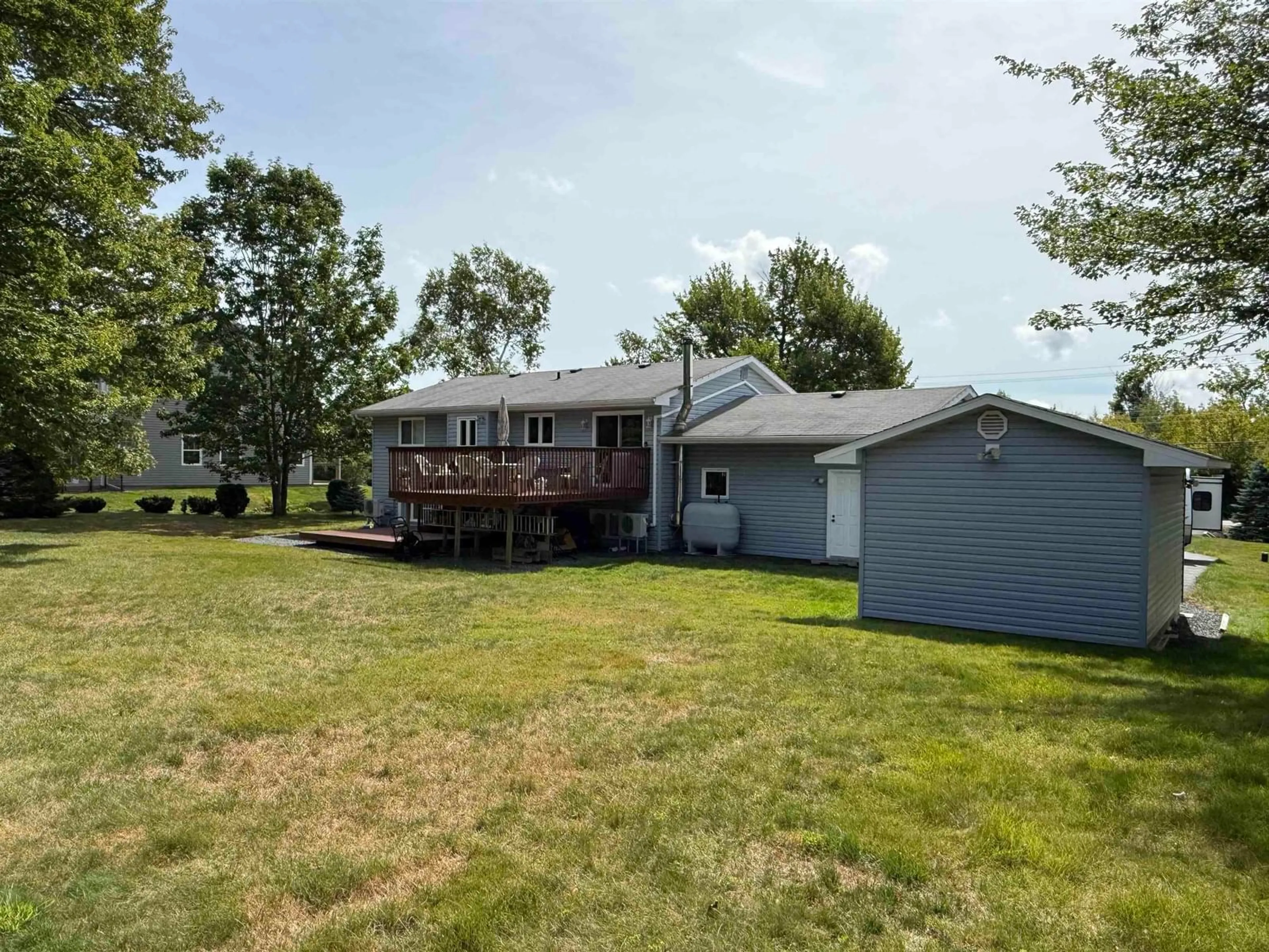 A pic from outside/outdoor area/front of a property/back of a property/a pic from drone, water/lake/river/ocean view for 26 Giberson Dr, Westphal Nova Scotia B2W 6J6