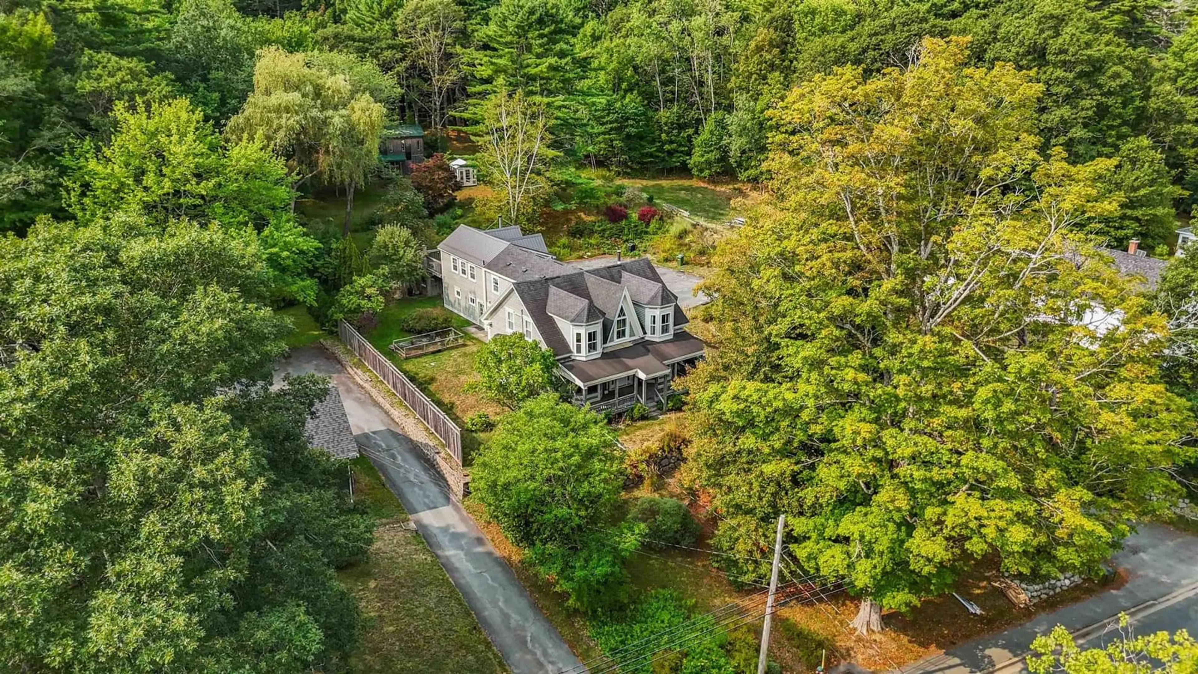 A pic from outside/outdoor area/front of a property/back of a property/a pic from drone, street for 57 King St, Bridgewater Nova Scotia B4V 1A1