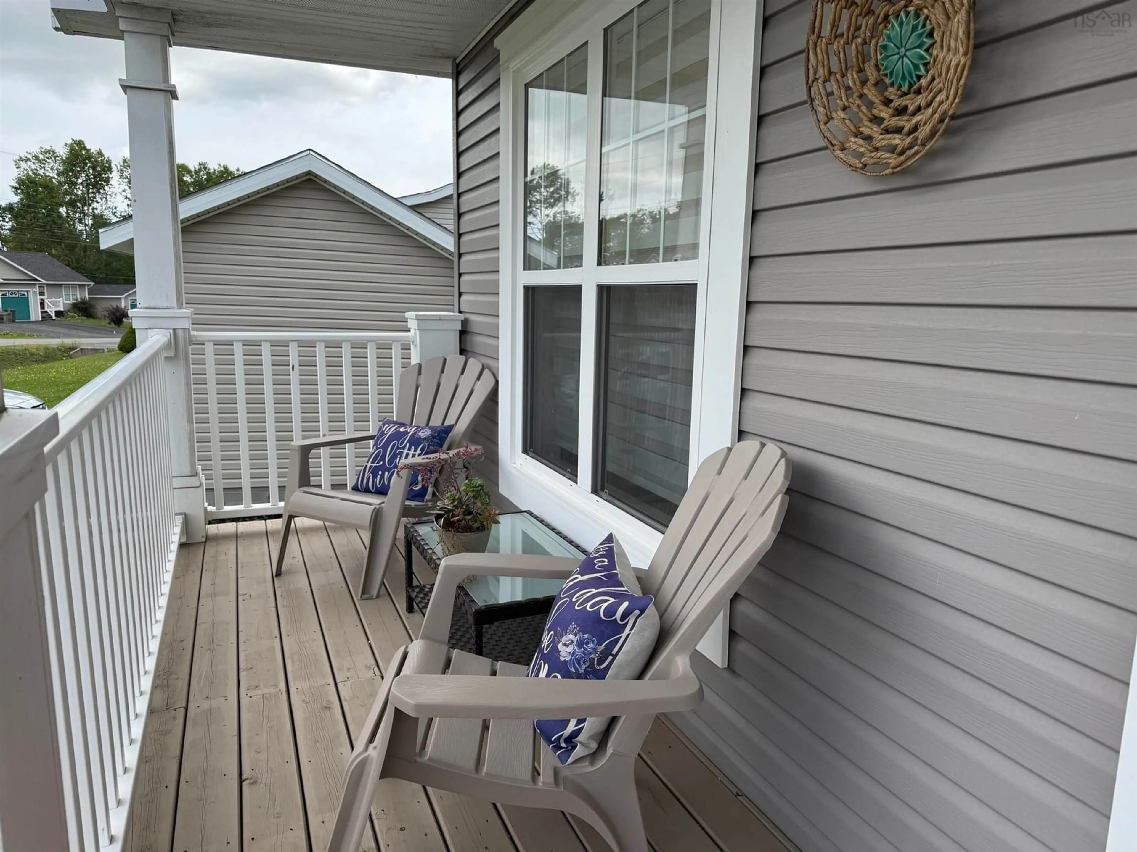 Patio, water/lake/river/ocean view for 31 Munroe Heights, Westville Nova Scotia B2H 5C6