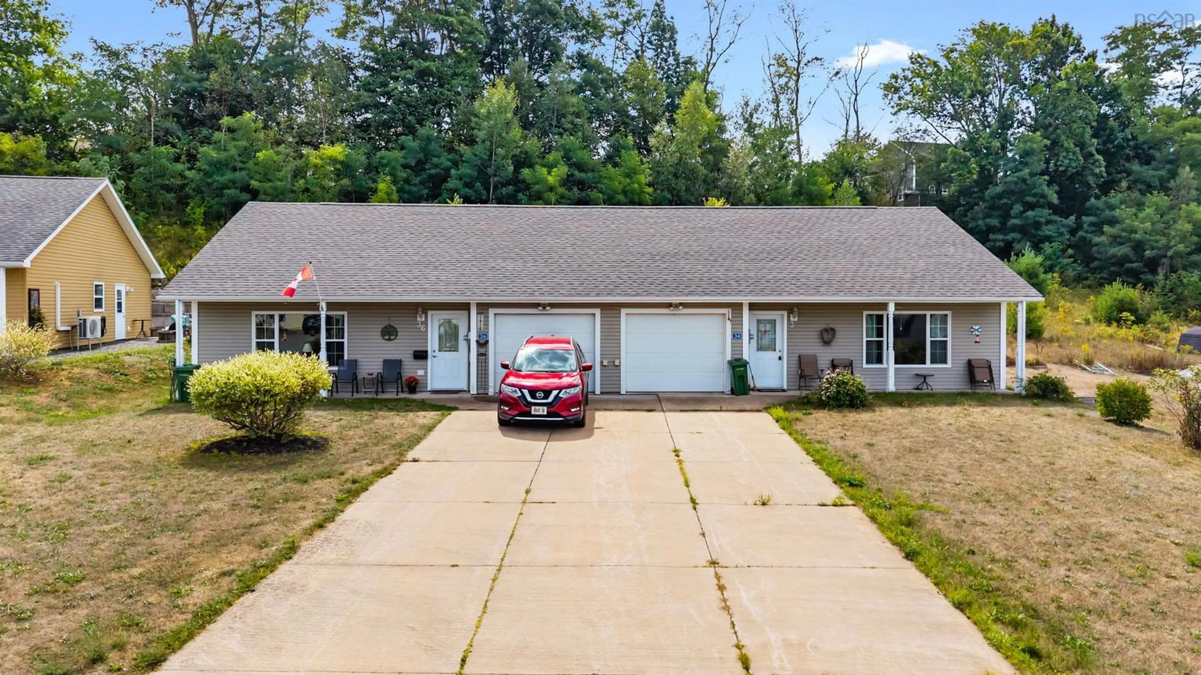 A pic from outside/outdoor area/front of a property/back of a property/a pic from drone, street for 34 Kimbrough Crt, Greenwich Nova Scotia B4P 0A7